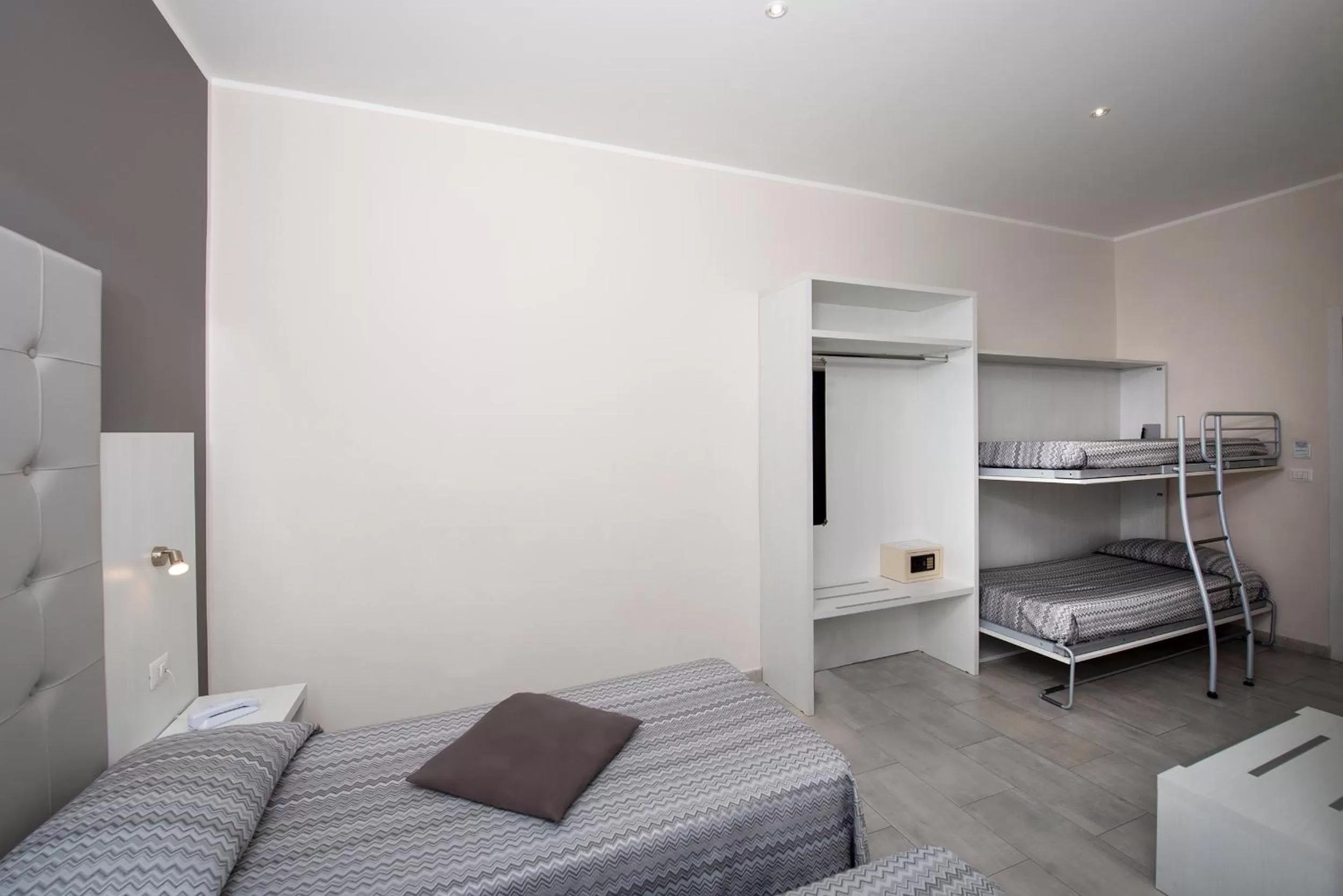 Bed in Hotel Assarotti