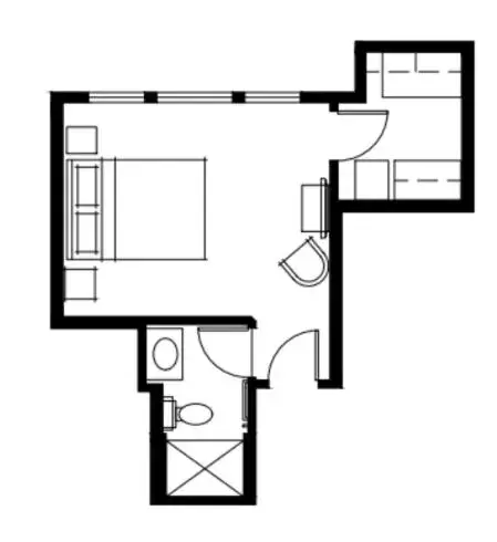 Floor Plan in The Setting Inn Willamette Valley