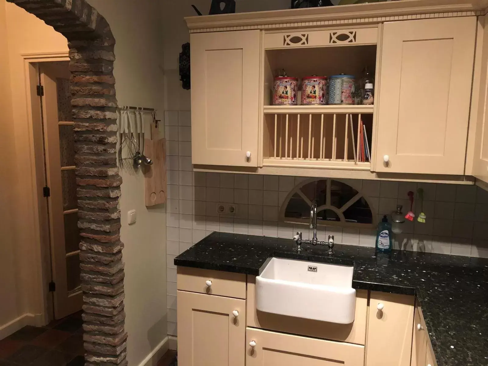 Kitchen/Kitchenette in landgoed Groot Boerle