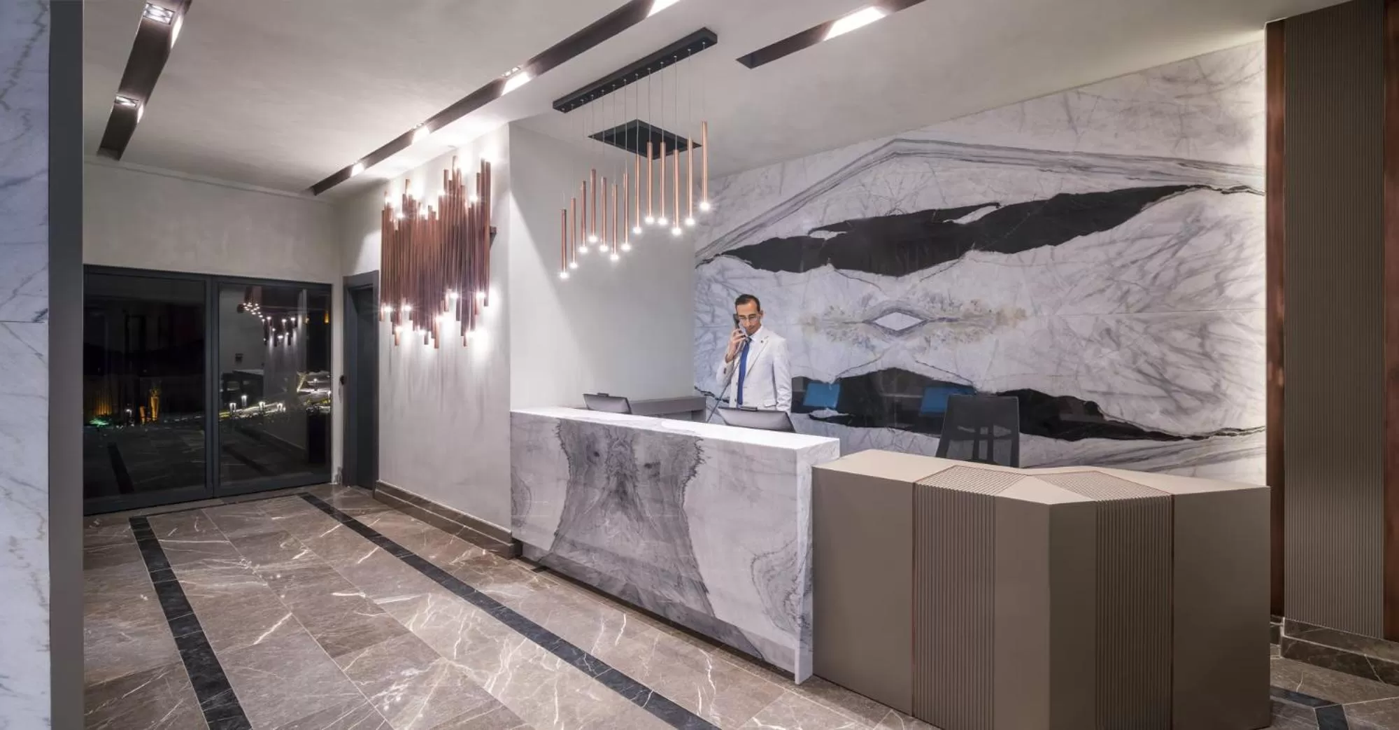 Lobby or reception in MENALO HOTEL PREMIUM ISTANBUL AIRPORT