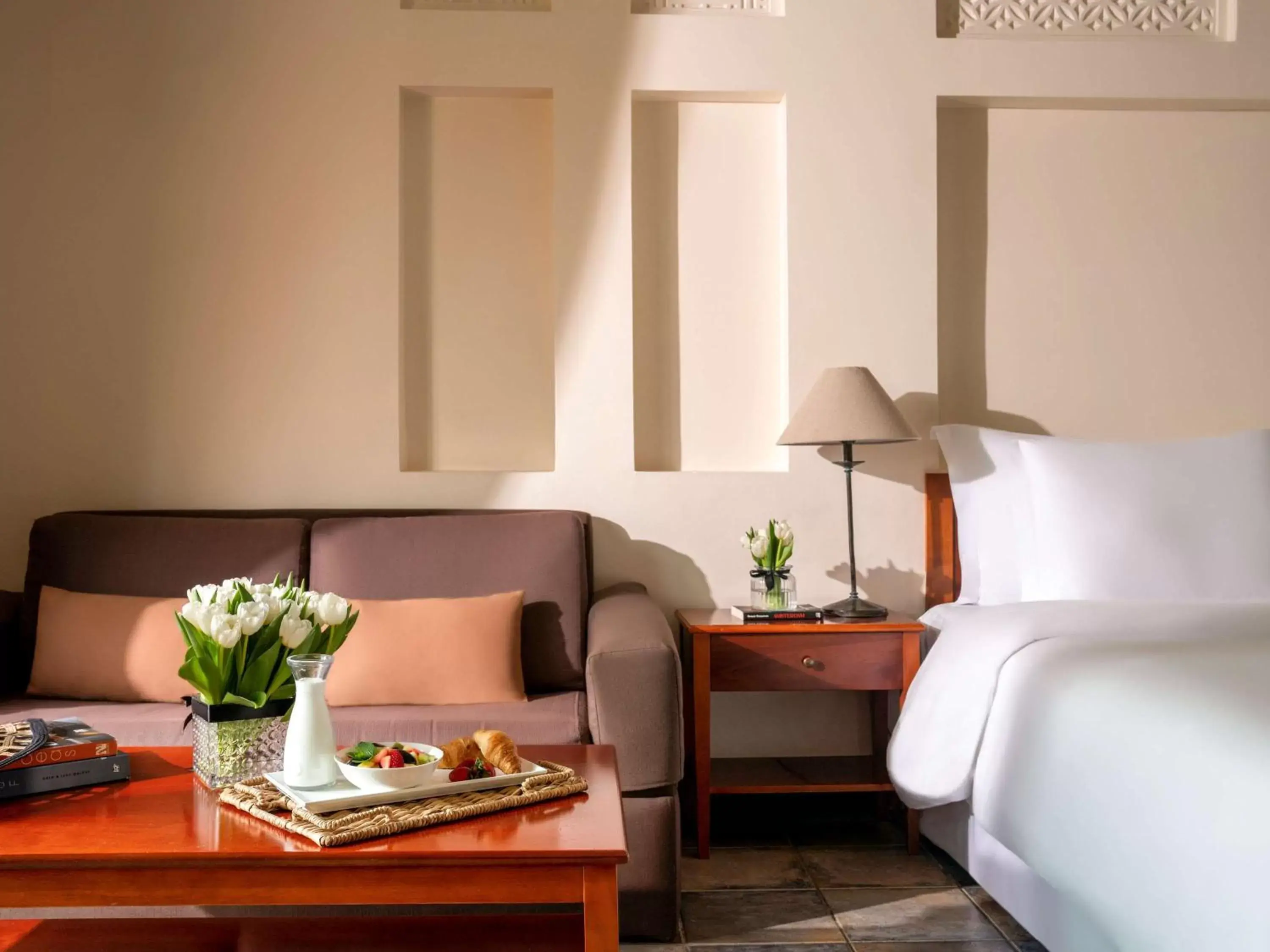 Bedroom, Seating Area in Novotel Bahrain Al Dana Resort