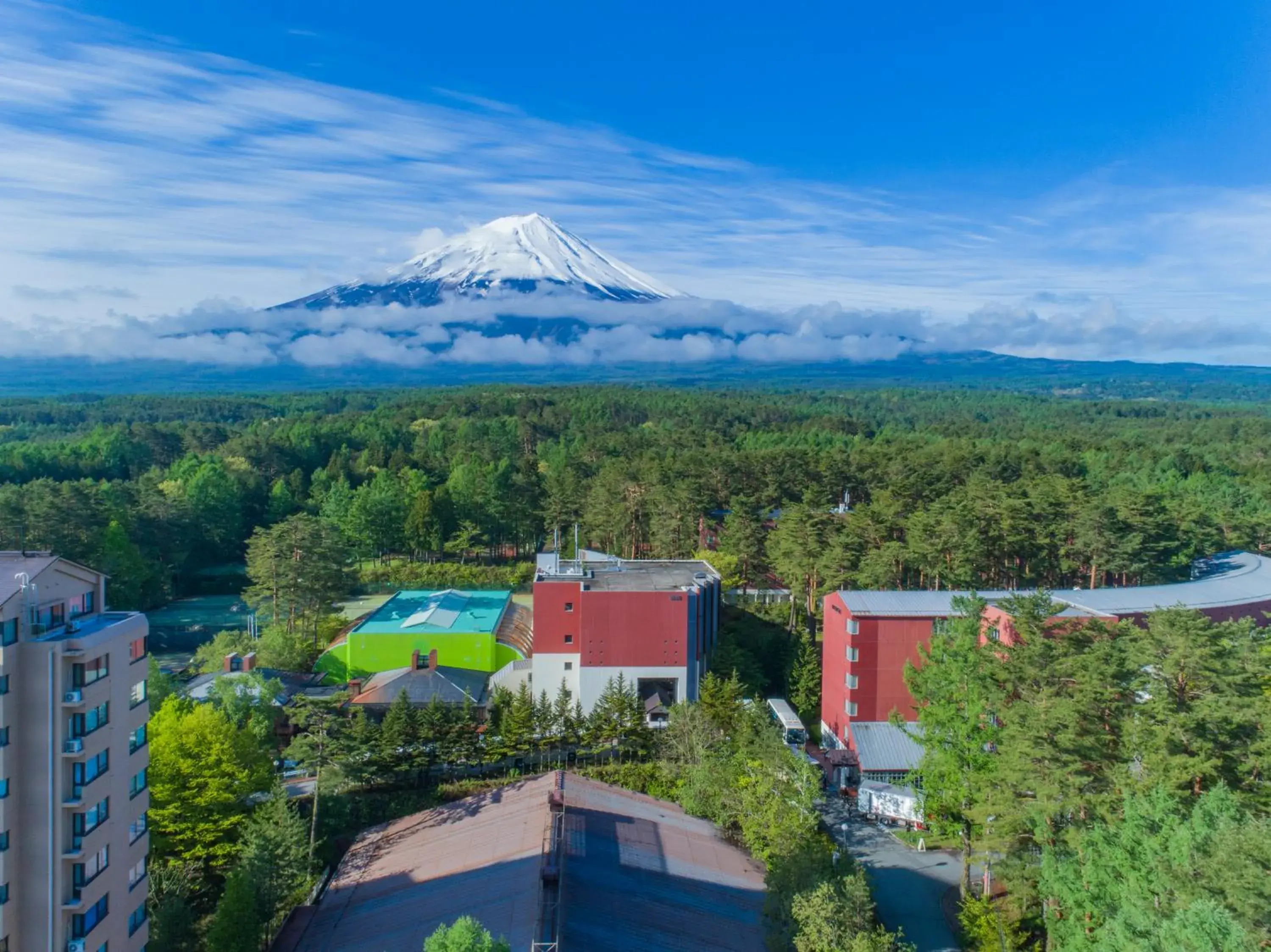 Property building, Bird's-eye View in Fuji Premium Resort