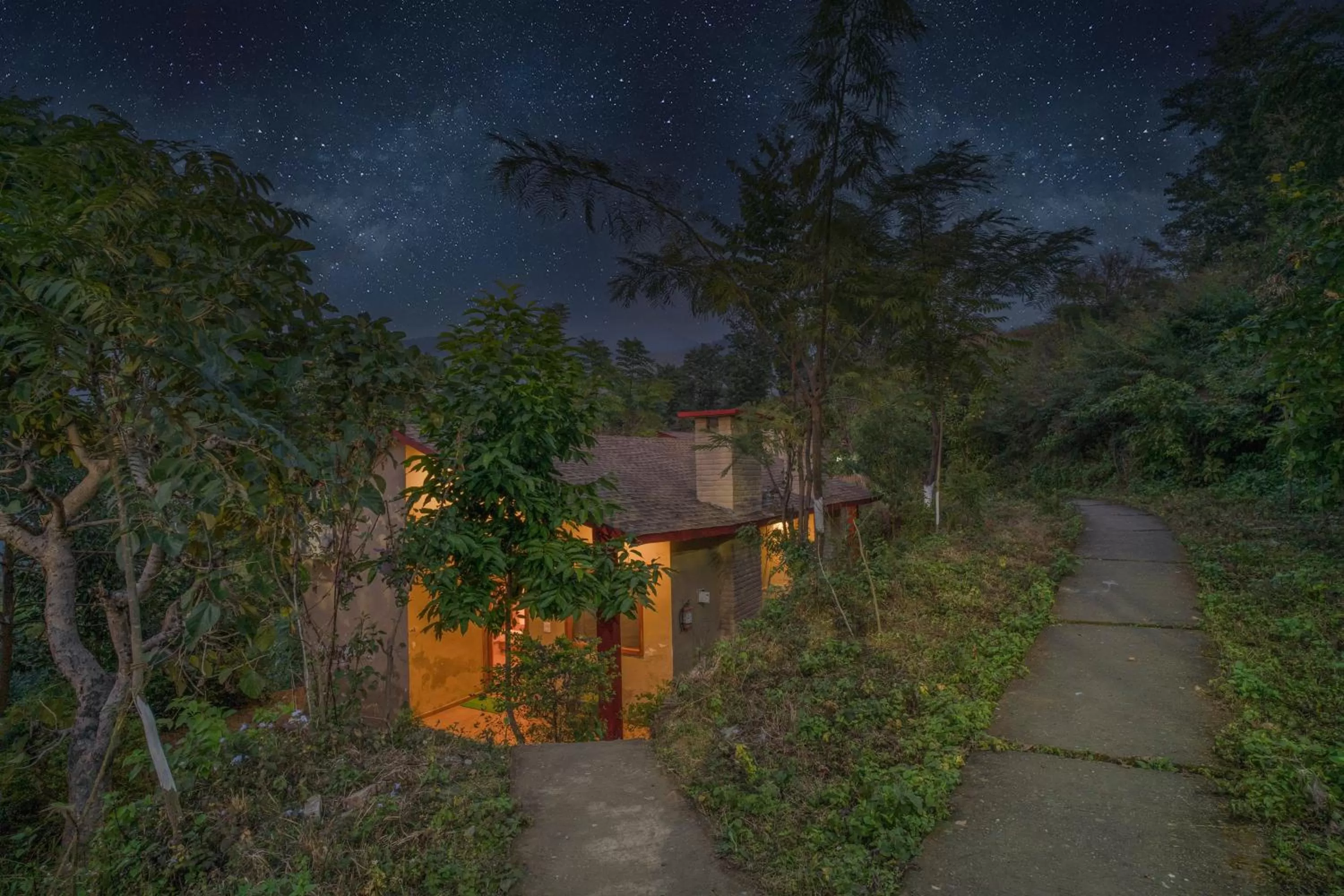 Property building in LaHermitage Resort