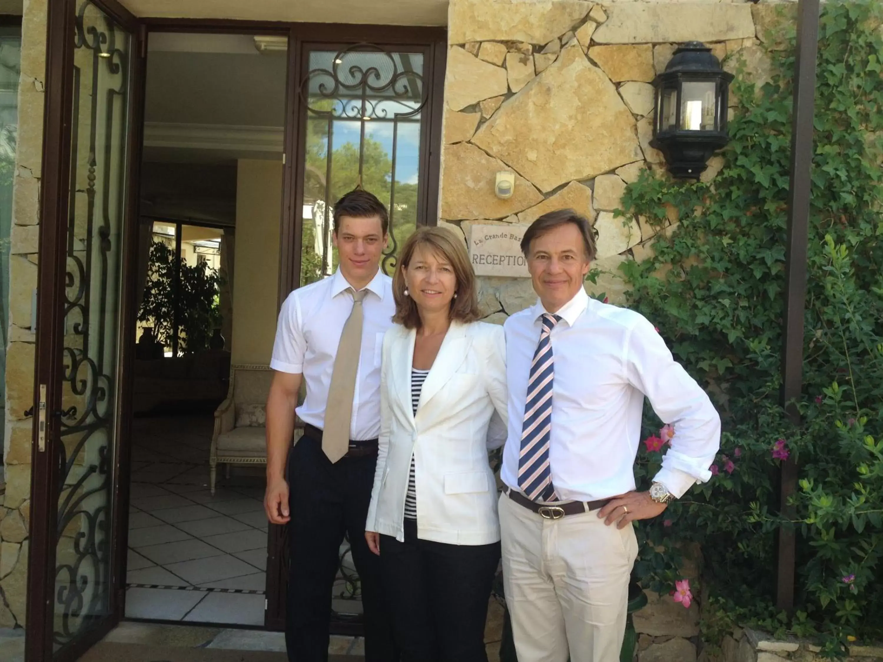 Staff in Hôtel La Grande Bastide