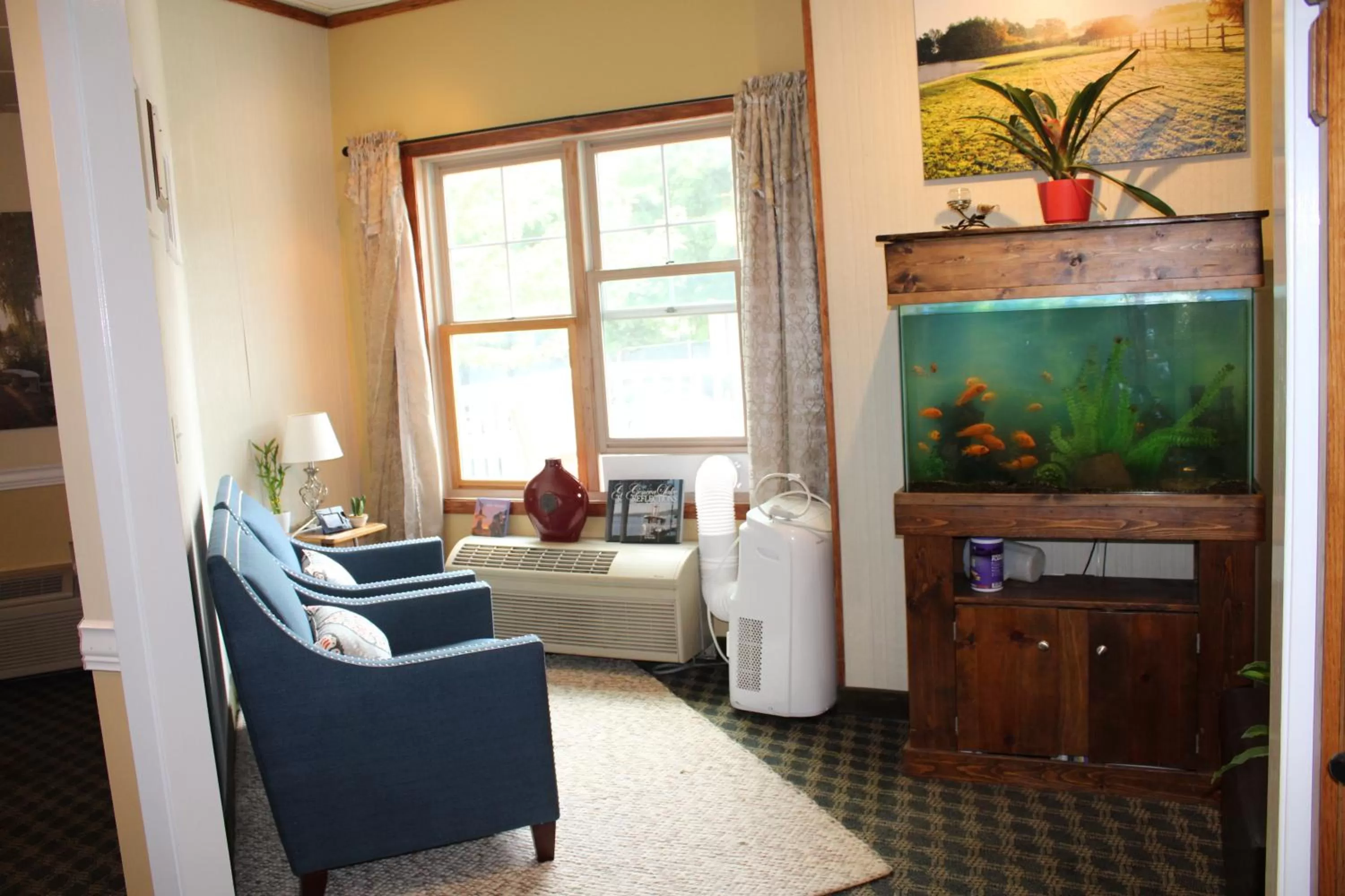 Seating Area in Mill Creek Hotel