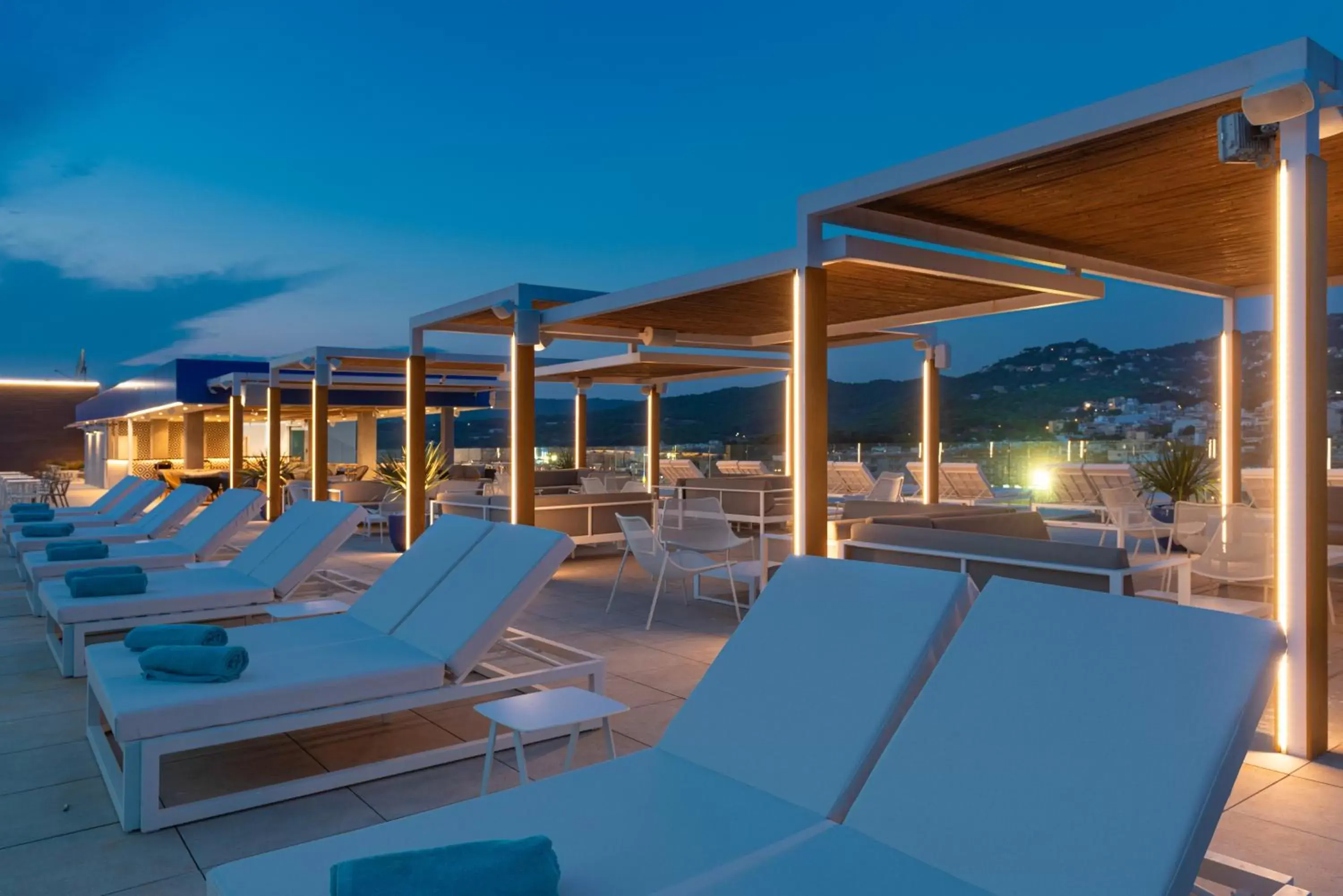 Balcony/Terrace, Swimming Pool in L'Azure Hotel 4* Sup