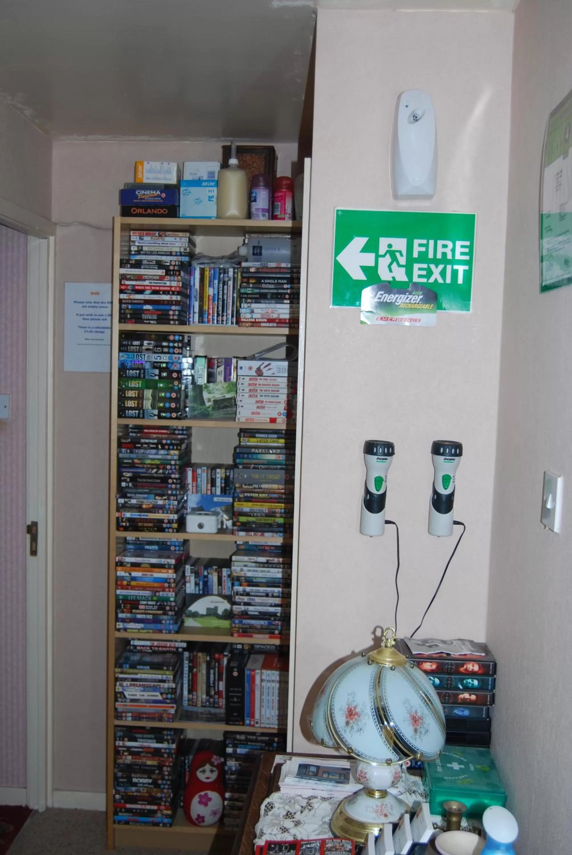 Library in Mike & Carolyn Ball B&B