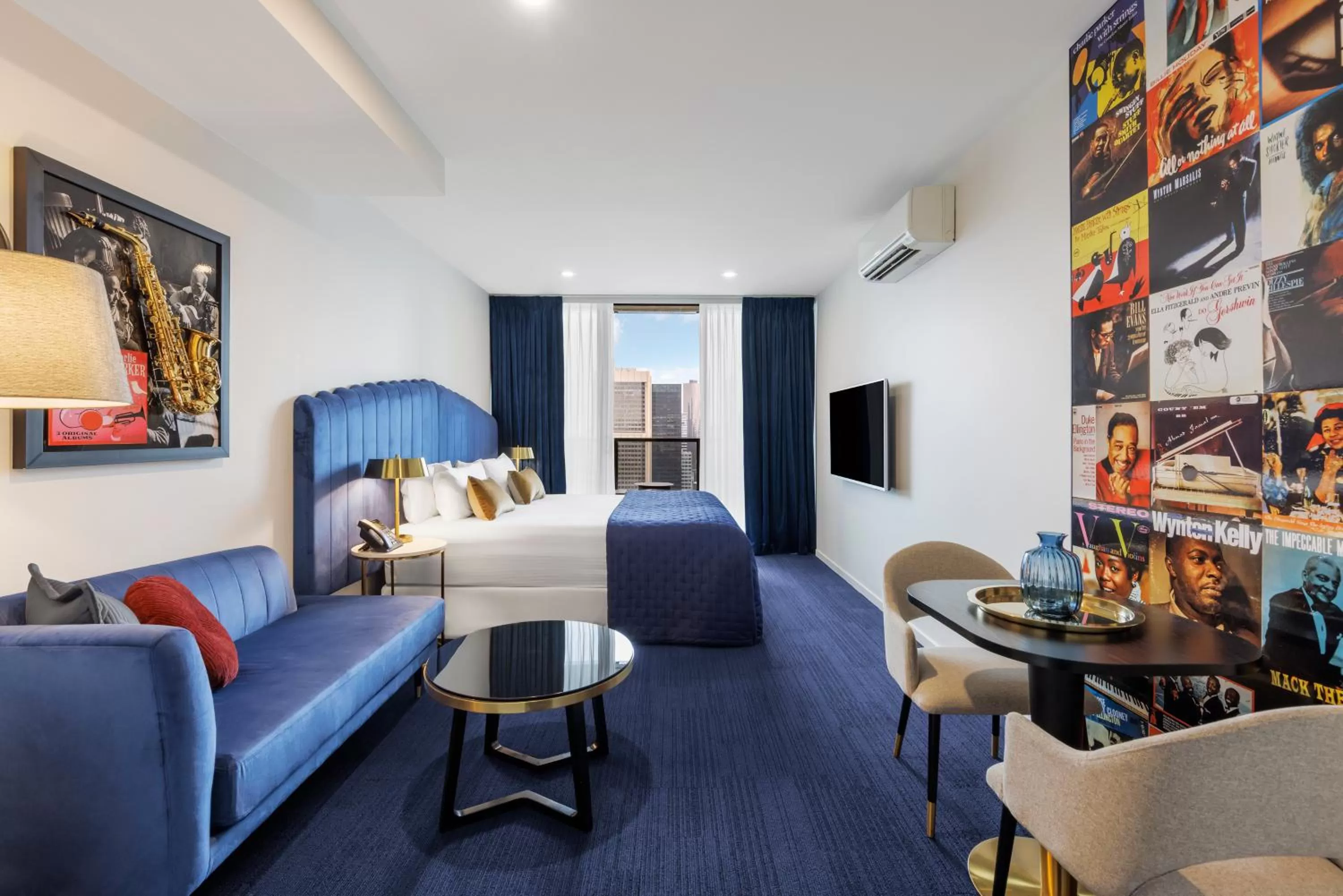Photo of the whole room in Avani Melbourne Jazz Corner Residences