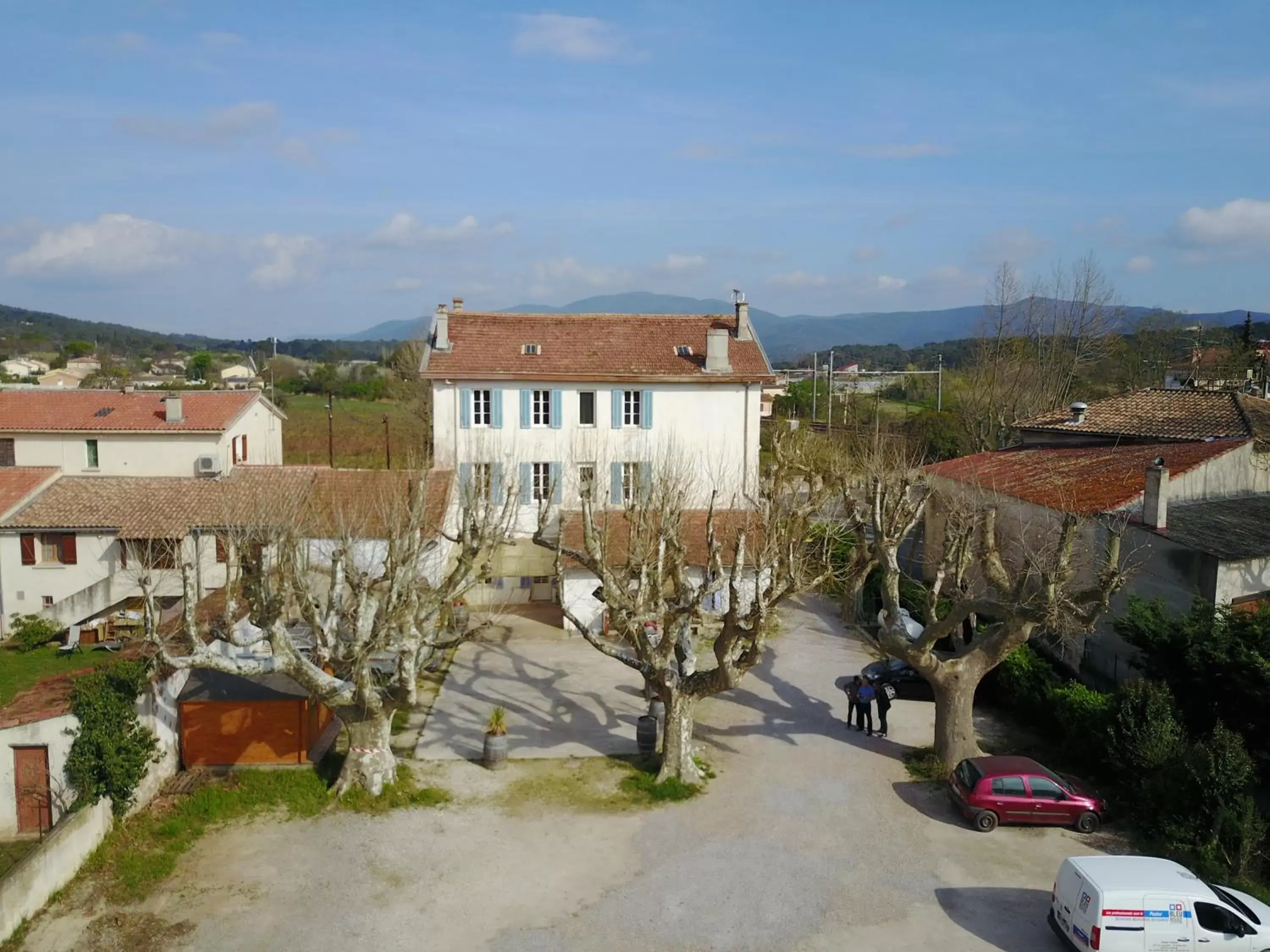 View (from property/room), Property Building in Hotel Restaurant Le Castel Fleuri