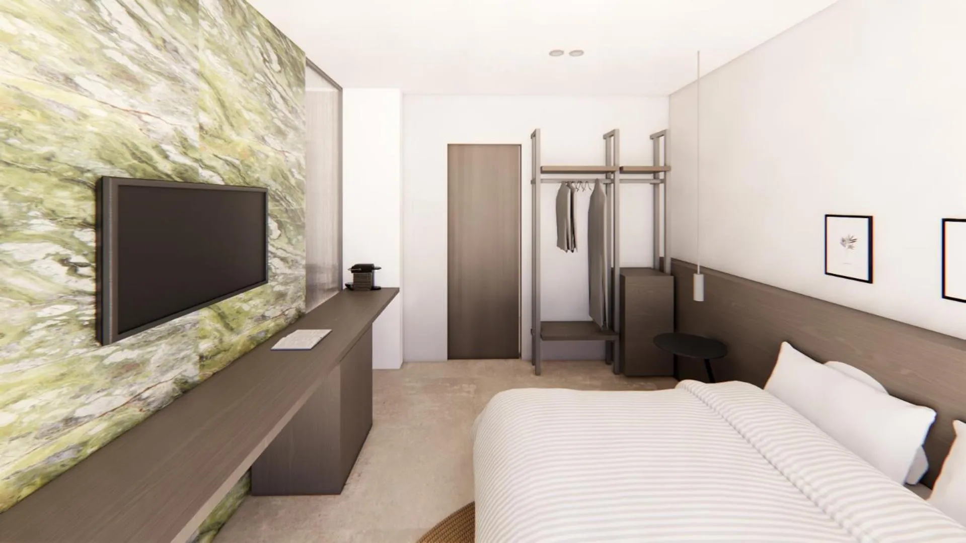 Bed in Astron Hotel Rhodes