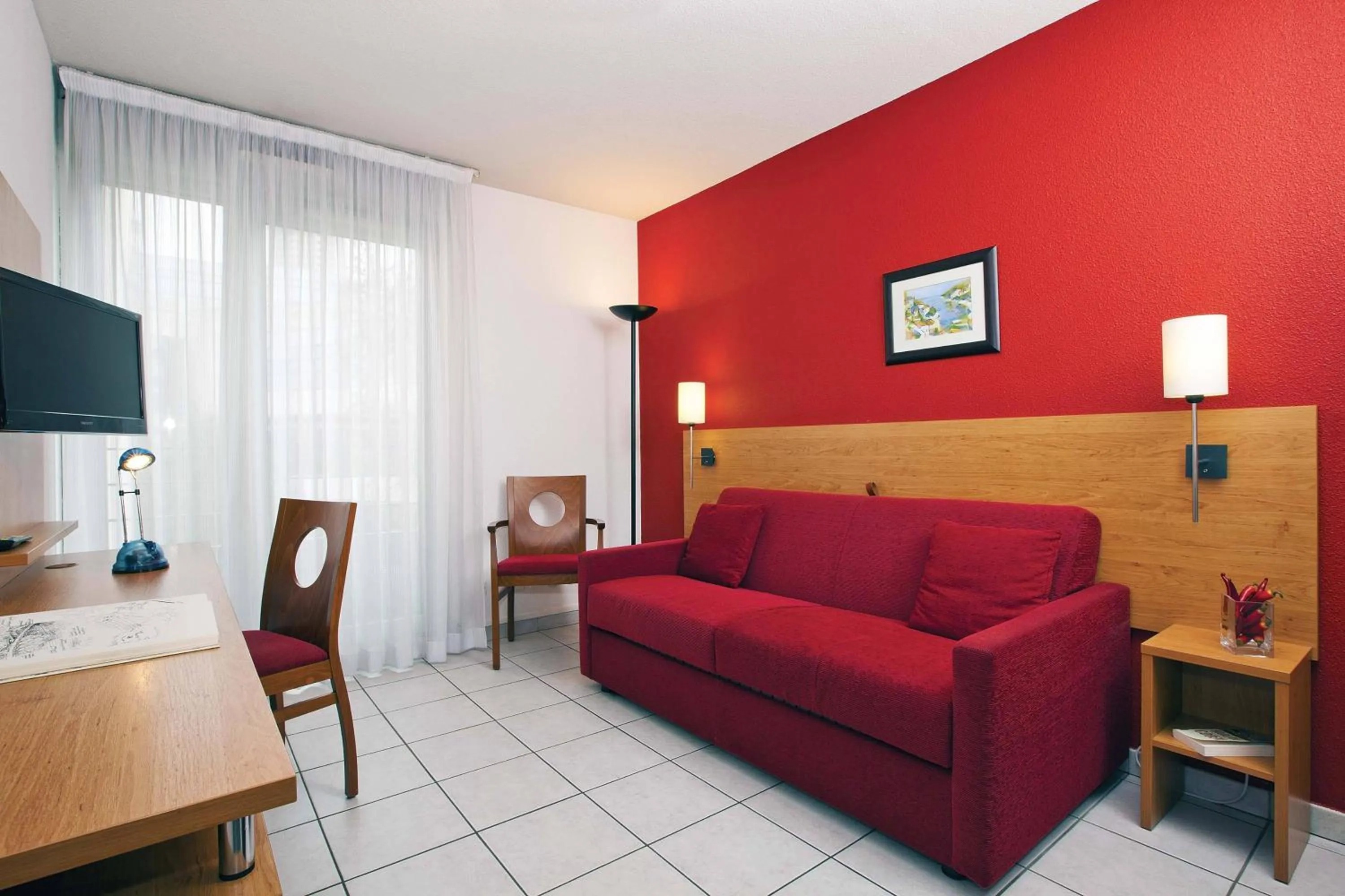 Living room in Séjours & Affaires Lyon Park Lane