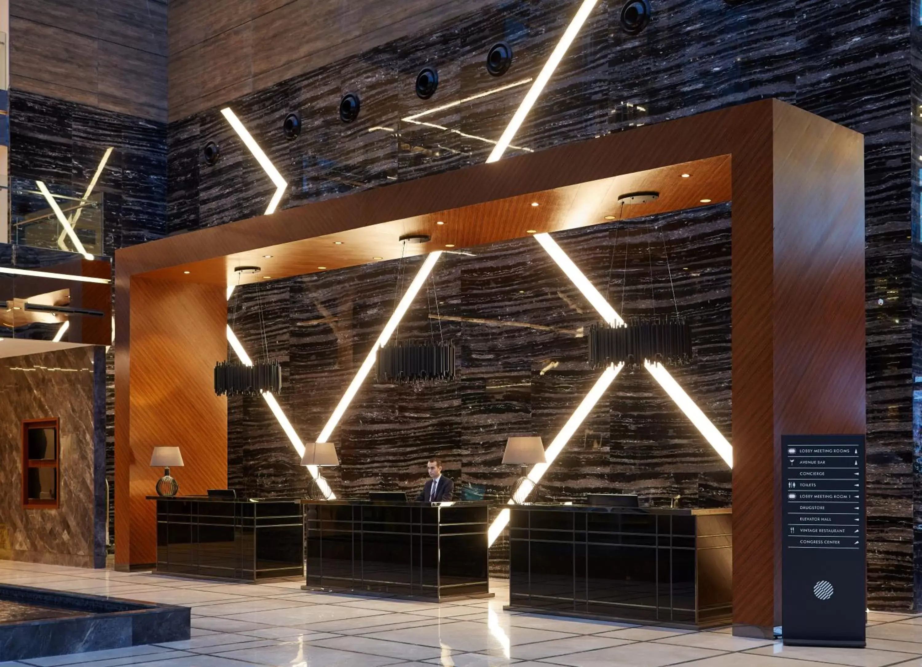 Lobby or reception in Pullman Istanbul Hotel & Convention Center