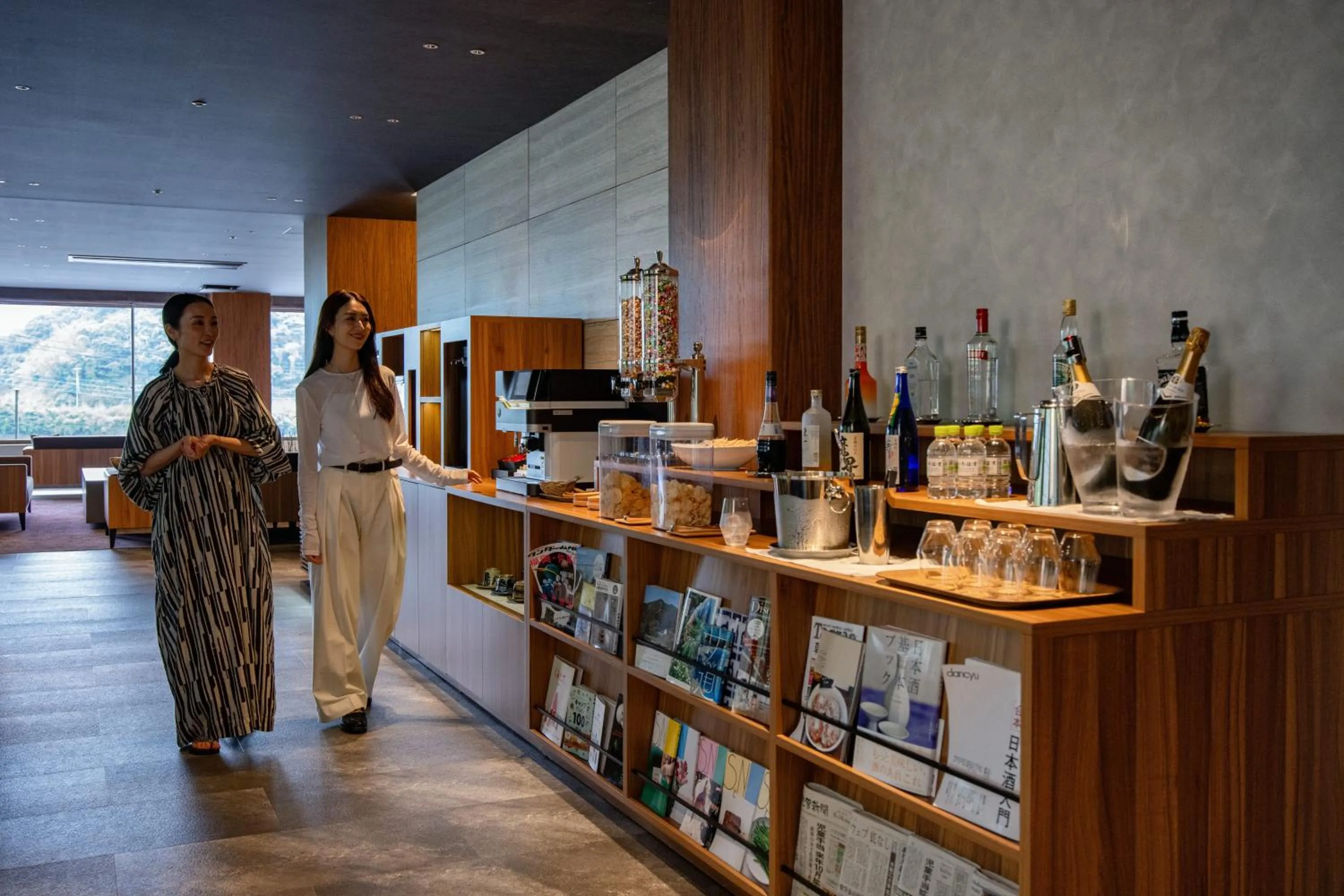 Lounge or bar in Urari Takeo Garden Terrace Spa Resorts