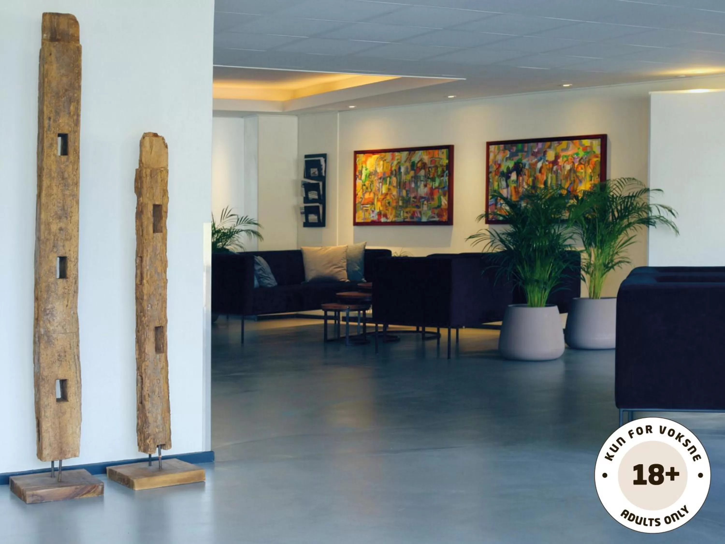 Lobby or reception in Ærø Hotel - Adults only