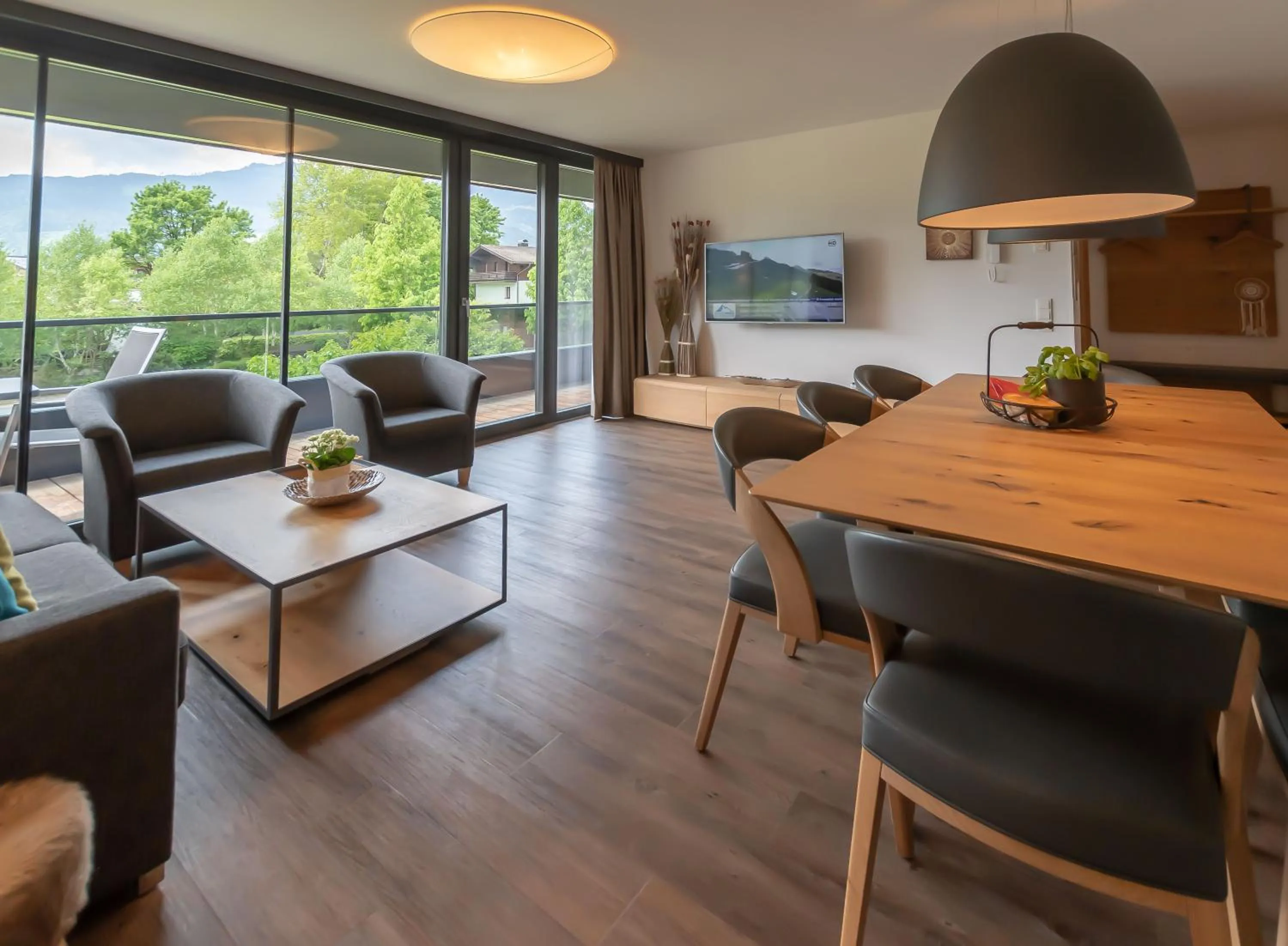 Living room, Seating Area in Schönblick Residence - Absolut Alpine Apartments