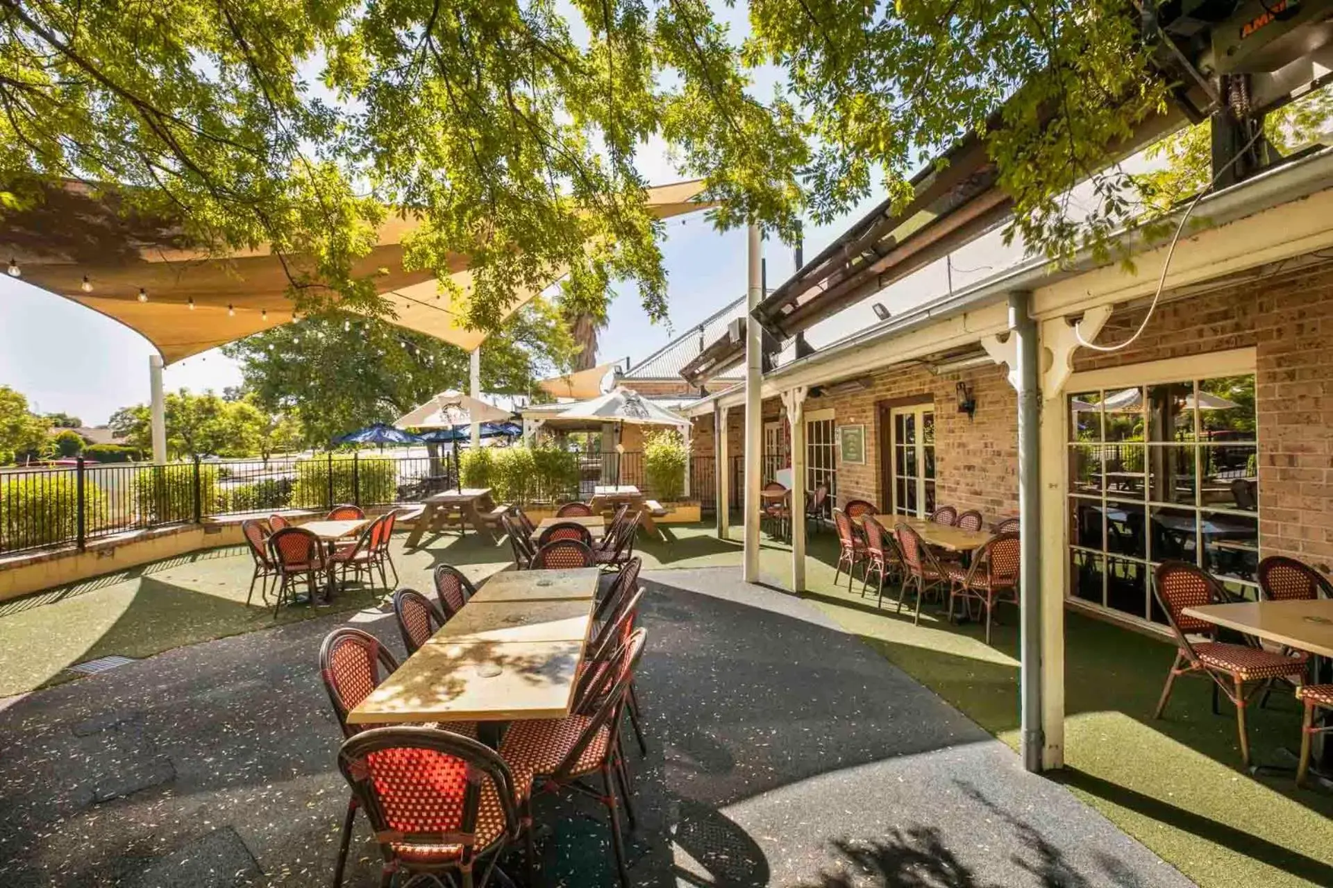 Patio in Nightcap at Macquarie Inn