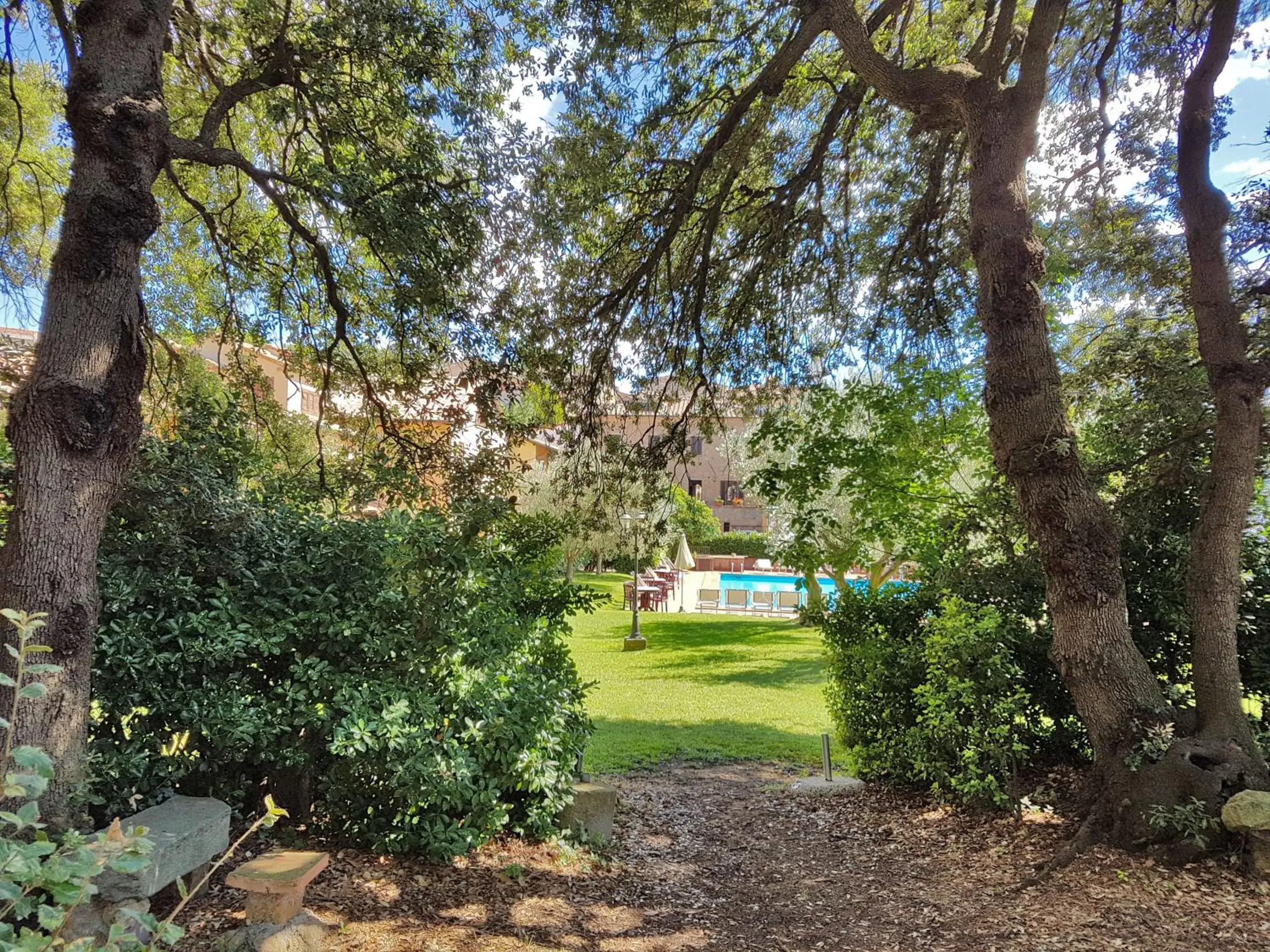 Garden in Villa Nencini