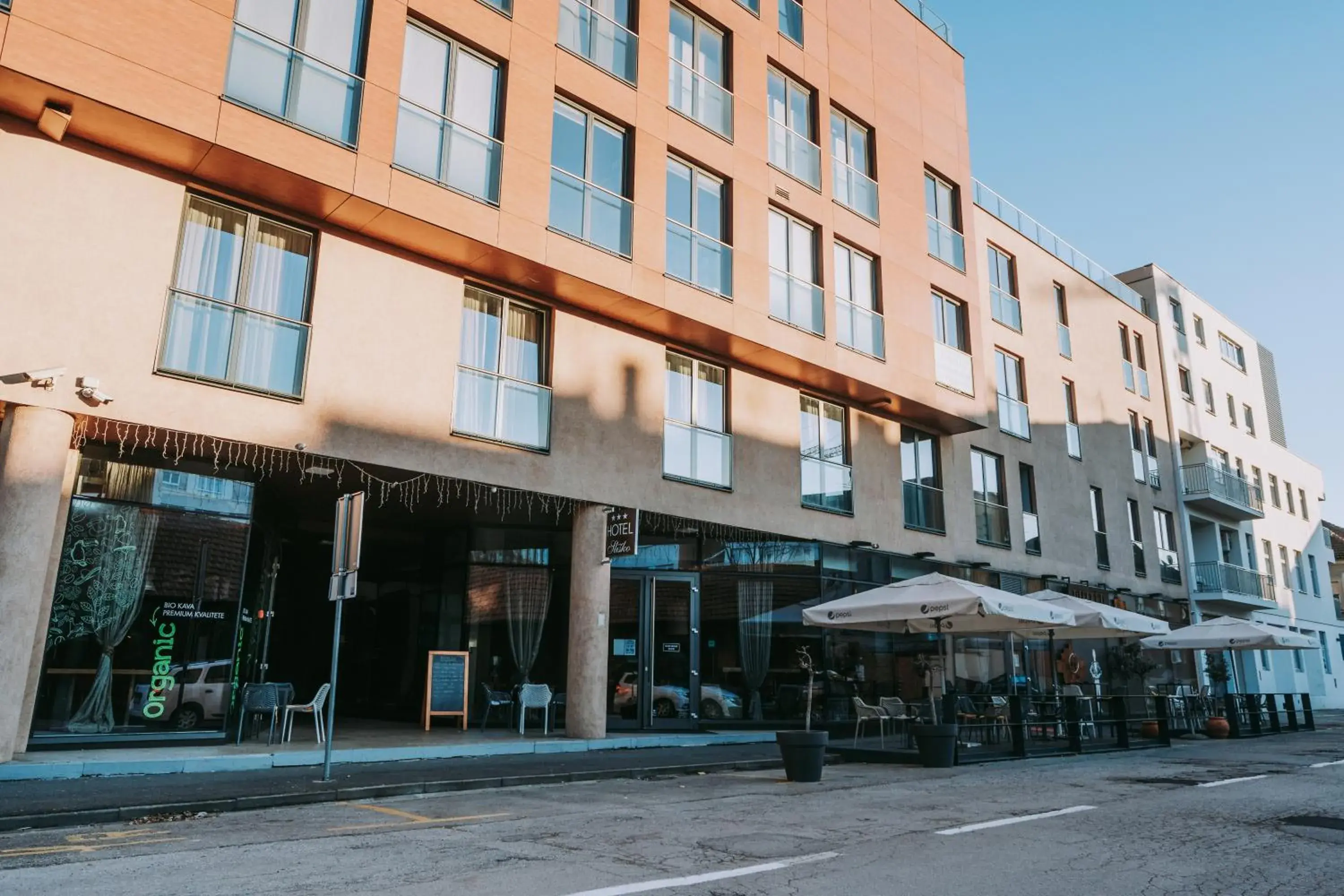 Facade/entrance in Hotel Sliško