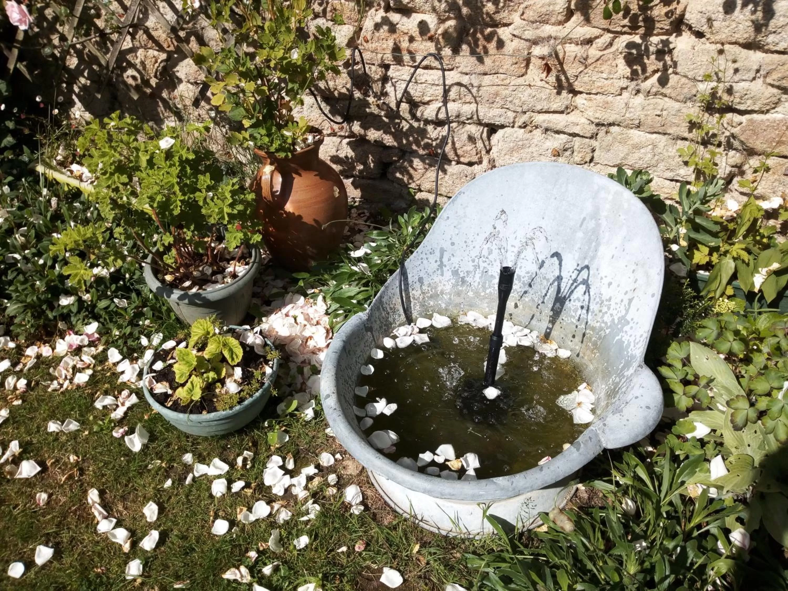 Garden in LES DEUX RIVIERES - Chambres & Table d'Hôtes -