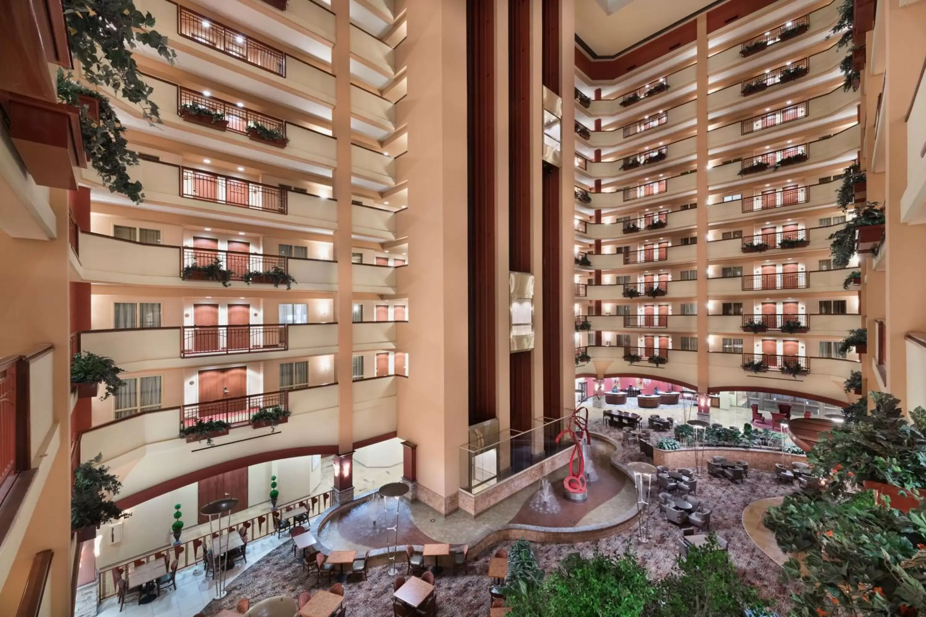 Lobby or reception in Embassy Suites Murfreesboro - Hotel & Conference Center