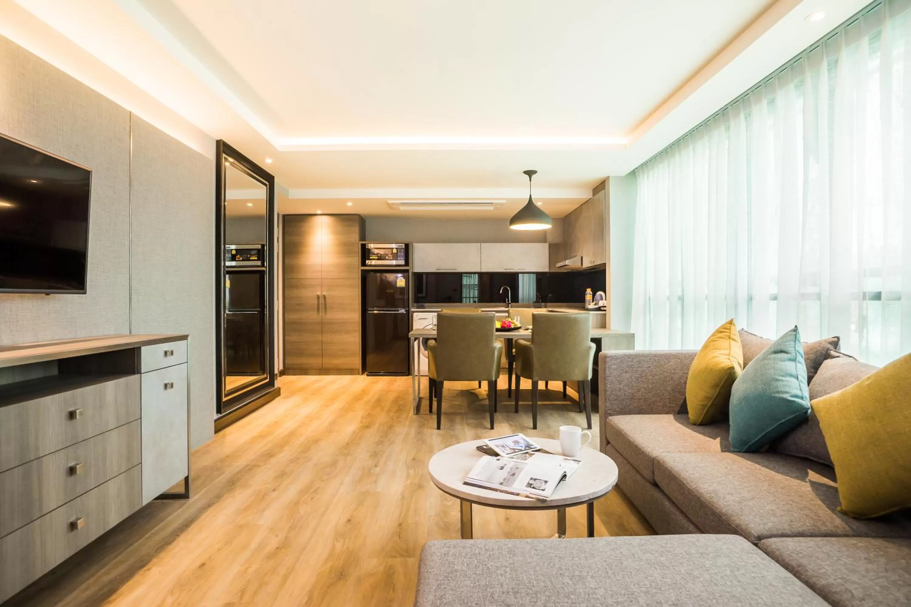 TV and multimedia in Citrus Suites Sukhumvit 6 by Compass Hospitality
