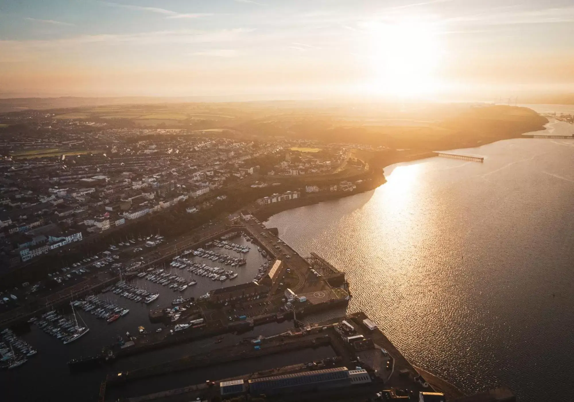 Bird's eye view, Bird's-eye View in Tŷ Milford Waterfront