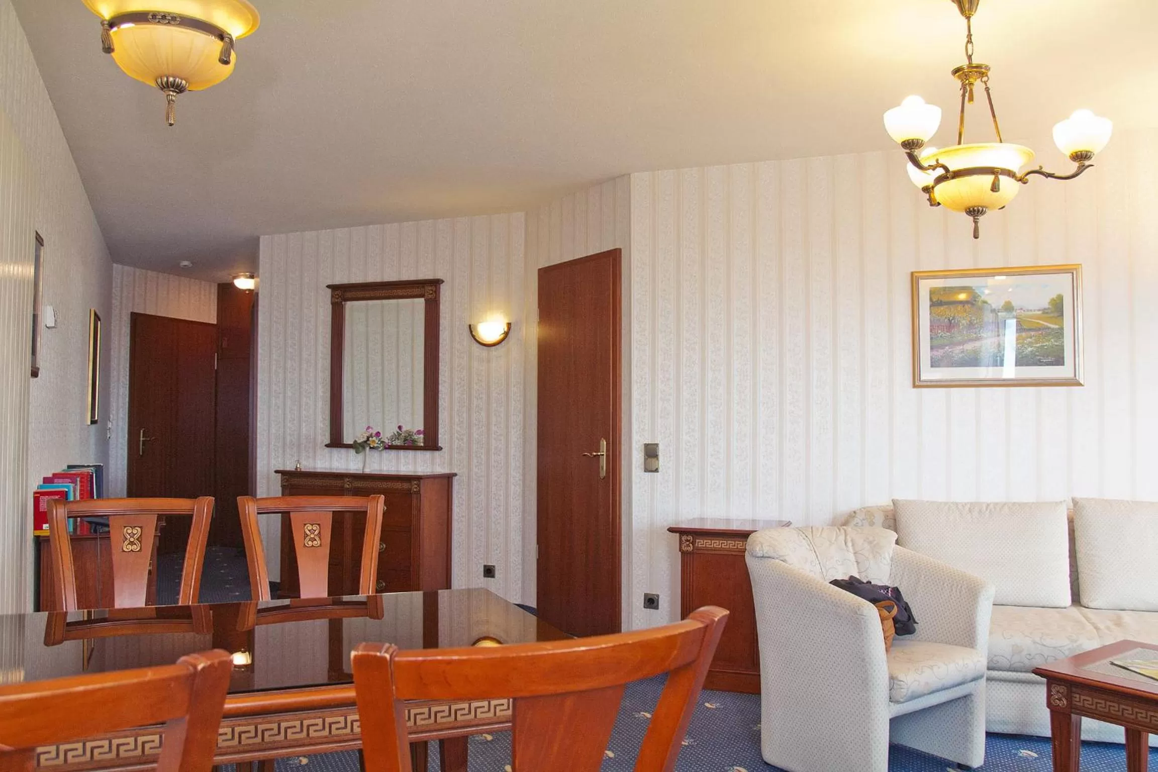 Seating area in SEETELHOTEL Ostseeresidenz Ahlbeck