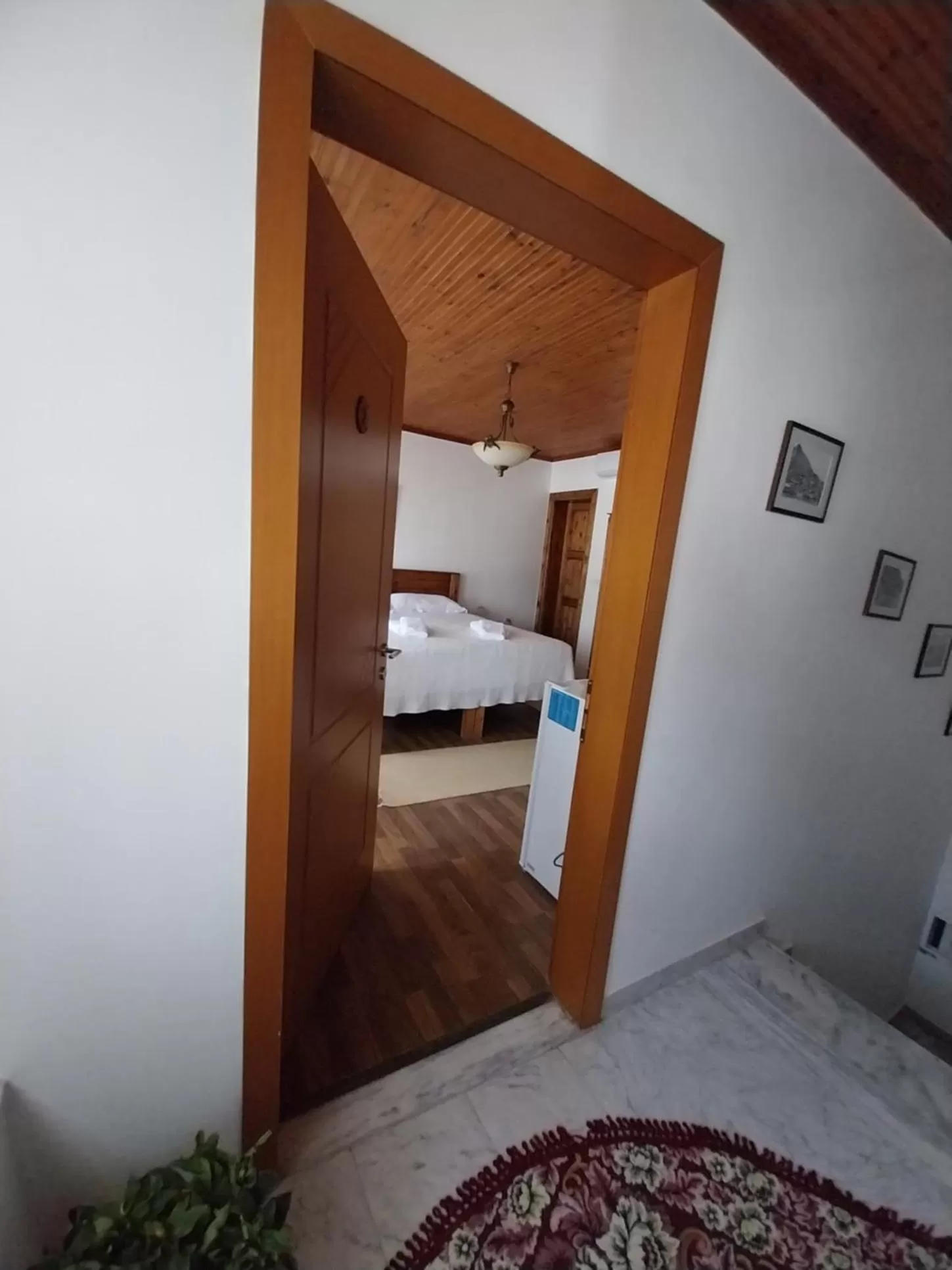 Bed in Guest House J.Prifti