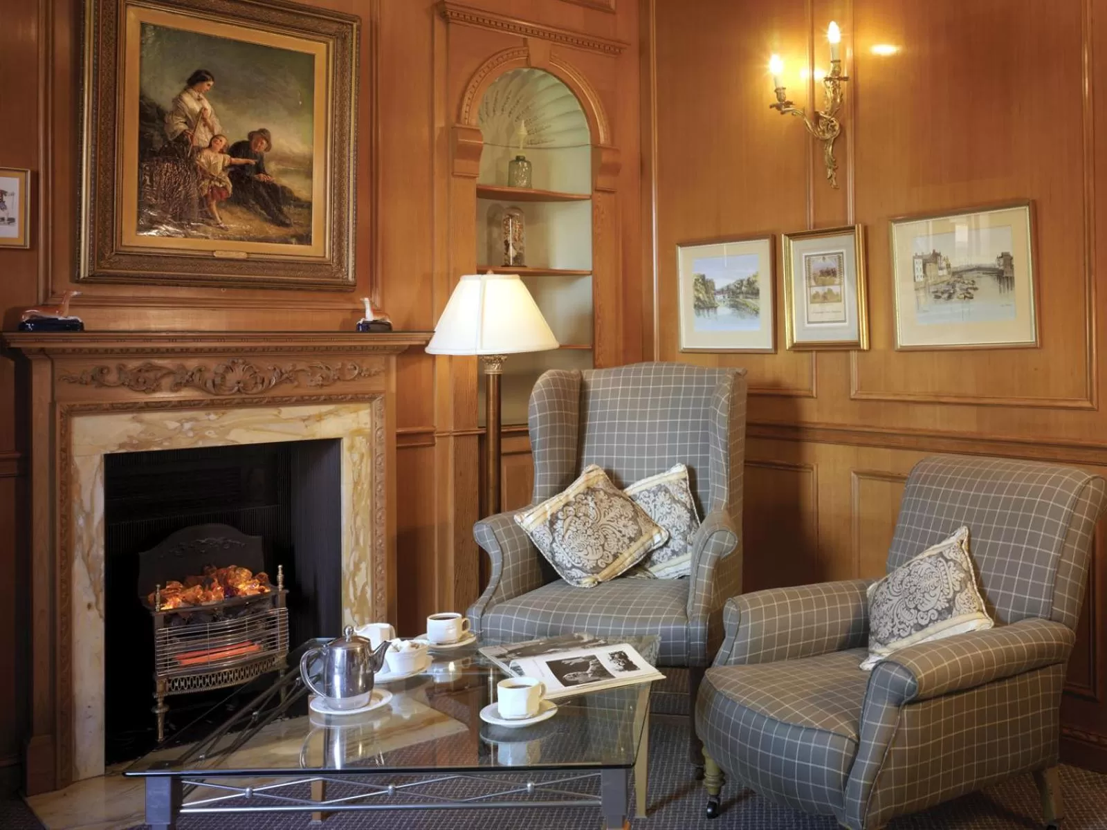 Living room in Royal Hotel