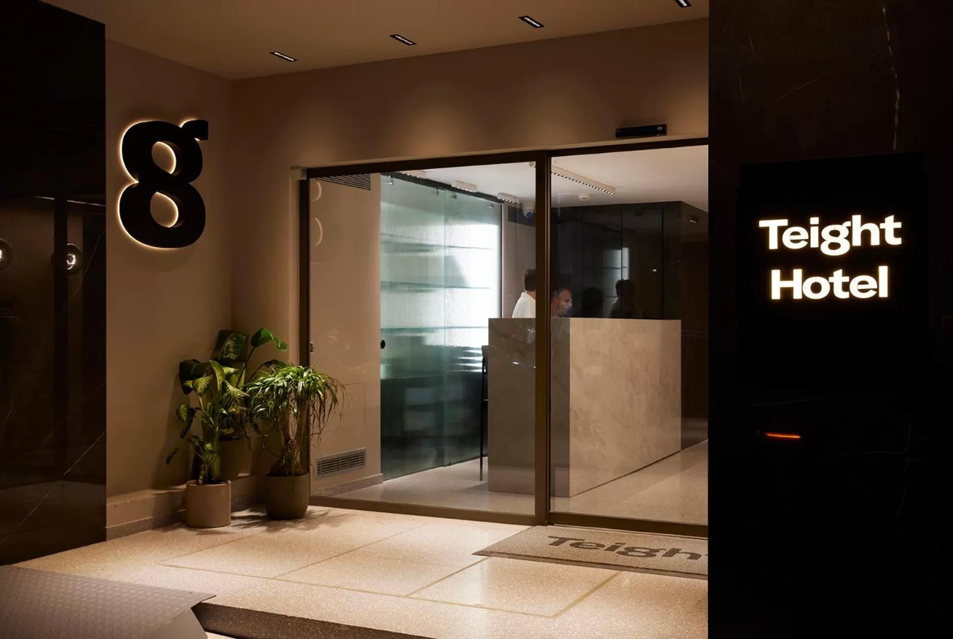 Facade/entrance in Teight Hotel