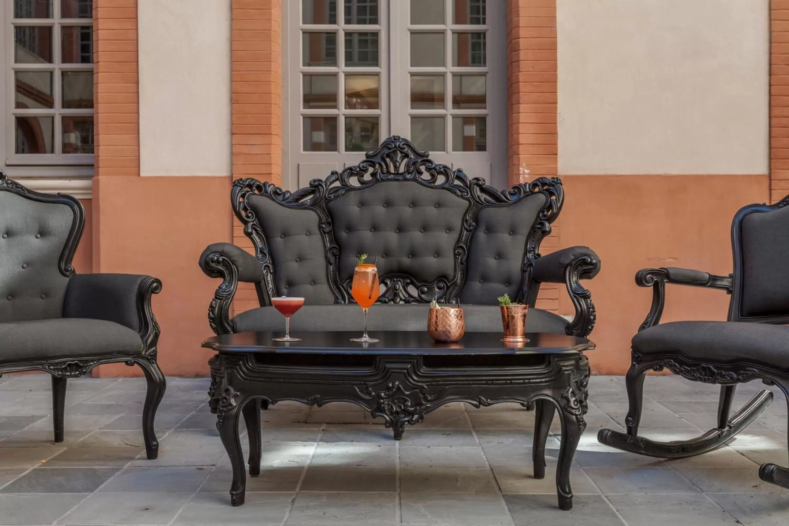 Patio, Seating Area in La Cour des Consuls Hotel and Spa Toulouse - MGallery