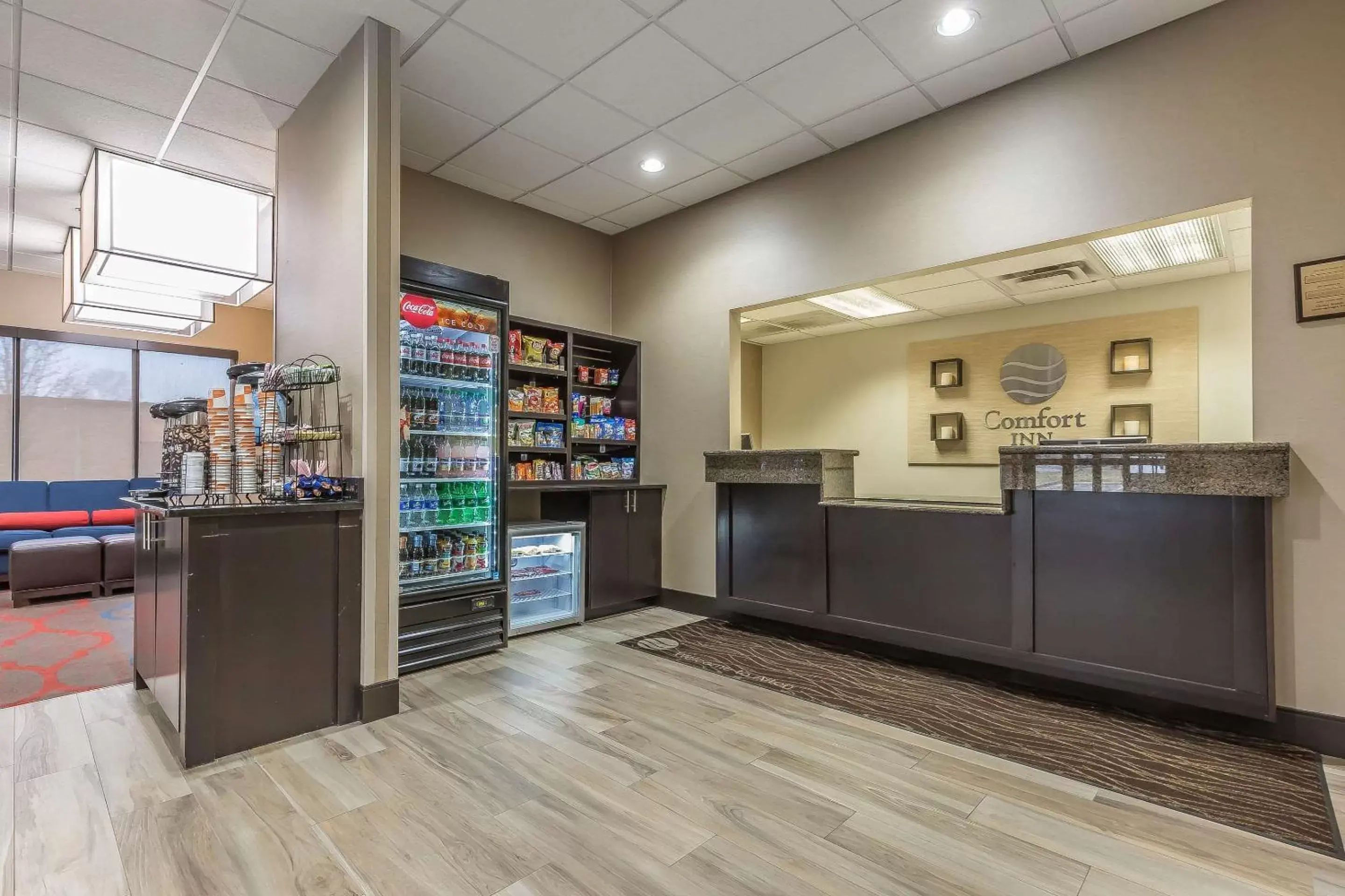 Lobby or reception in Comfort Inn Alton near I-255