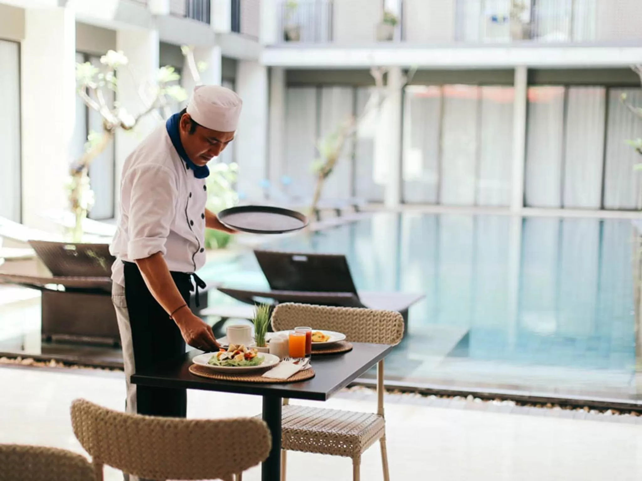 Restaurant/places to eat in Hotel Terrace at Kuta