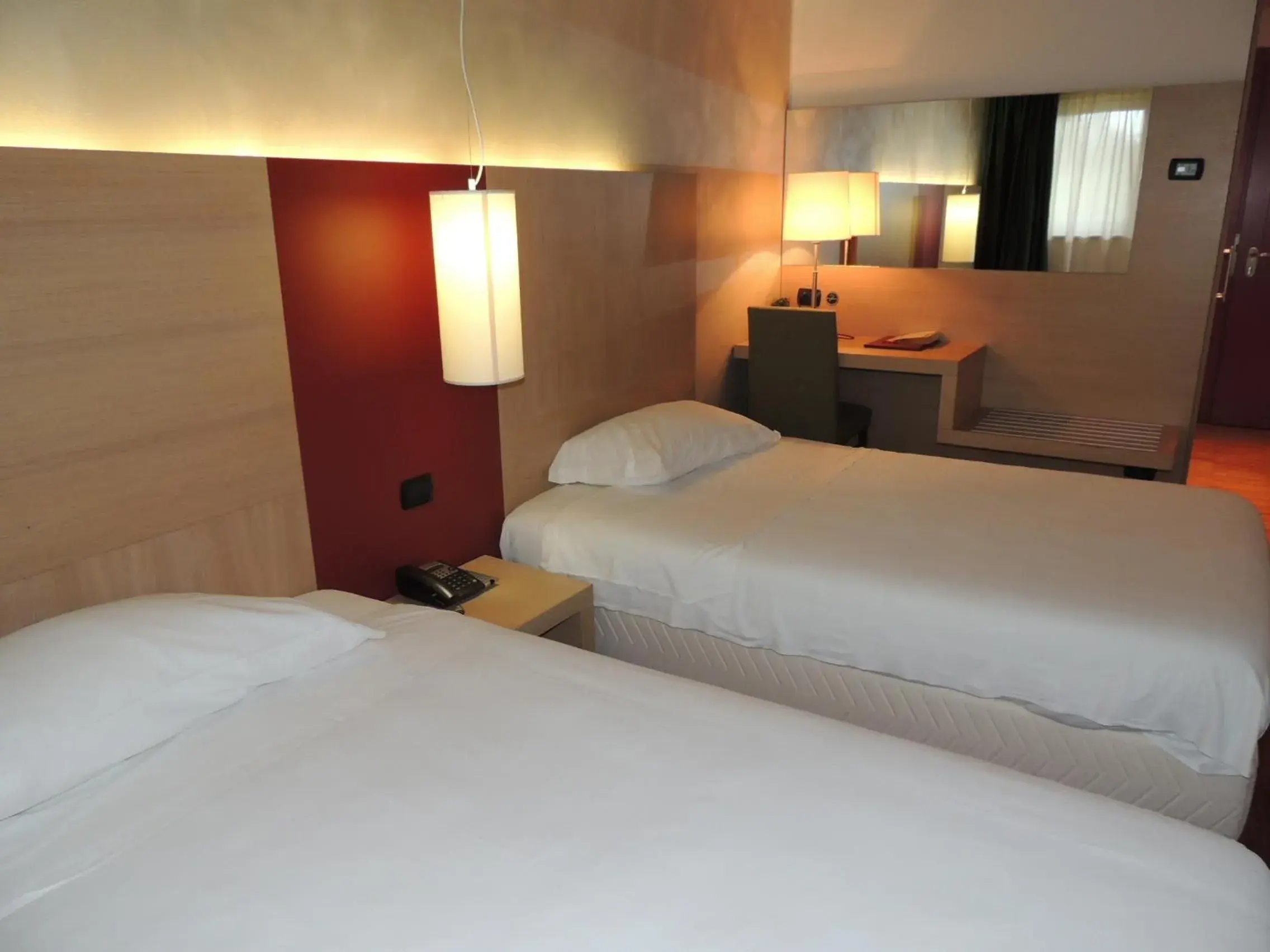 Bed in Cascina Scova Resort