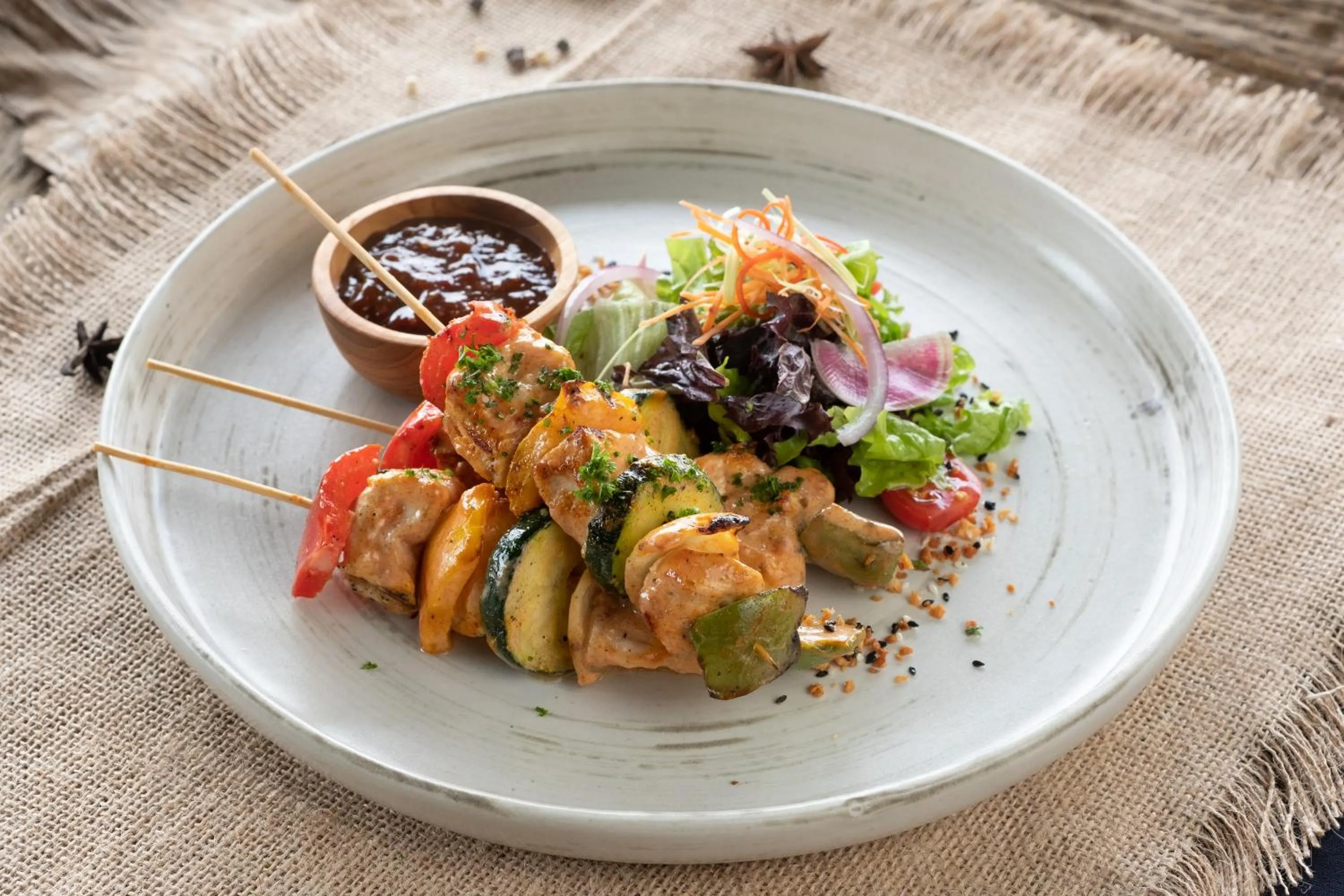 Food in The Kayon Valley Resort