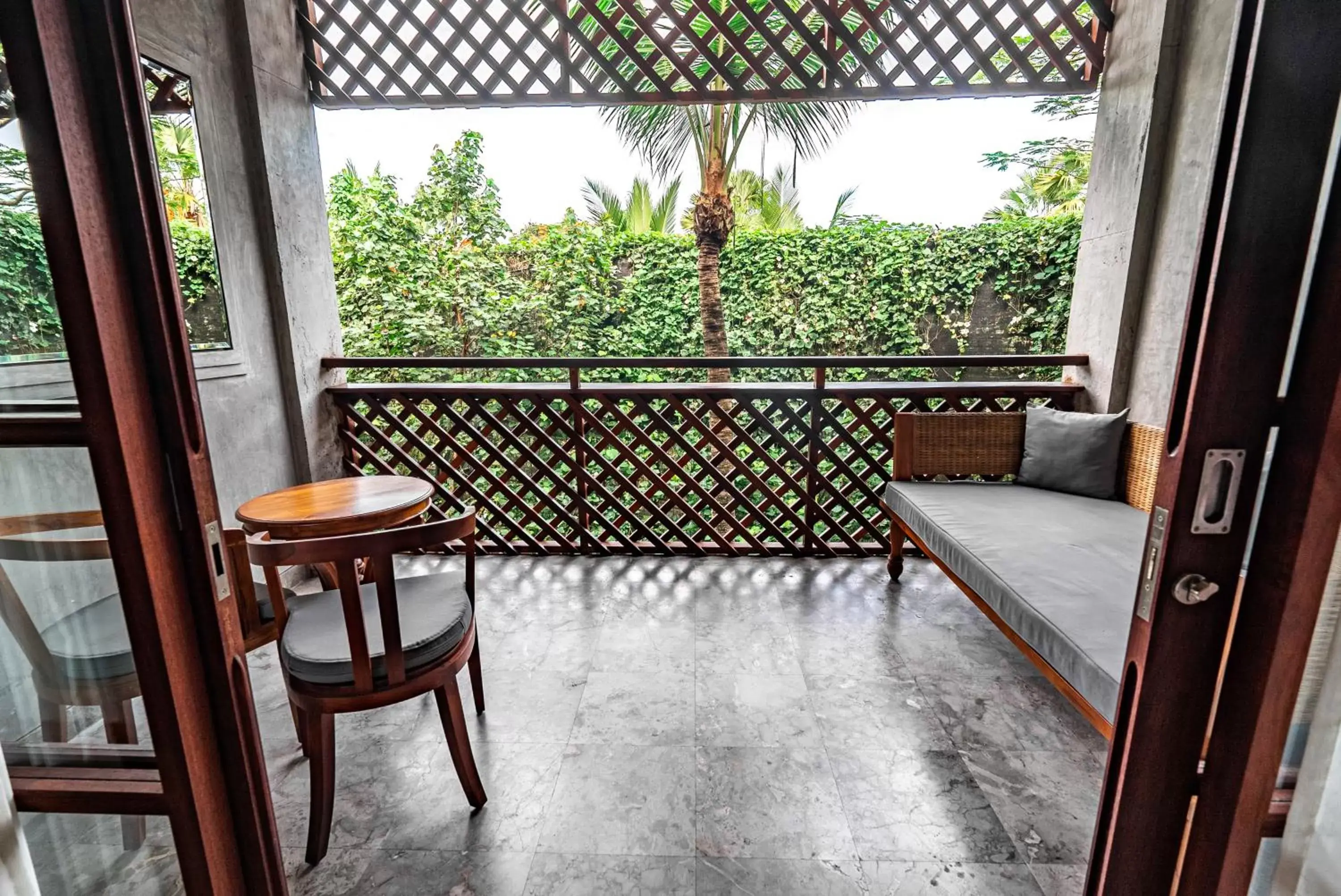 Balcony/Terrace in Adiwana Bisma