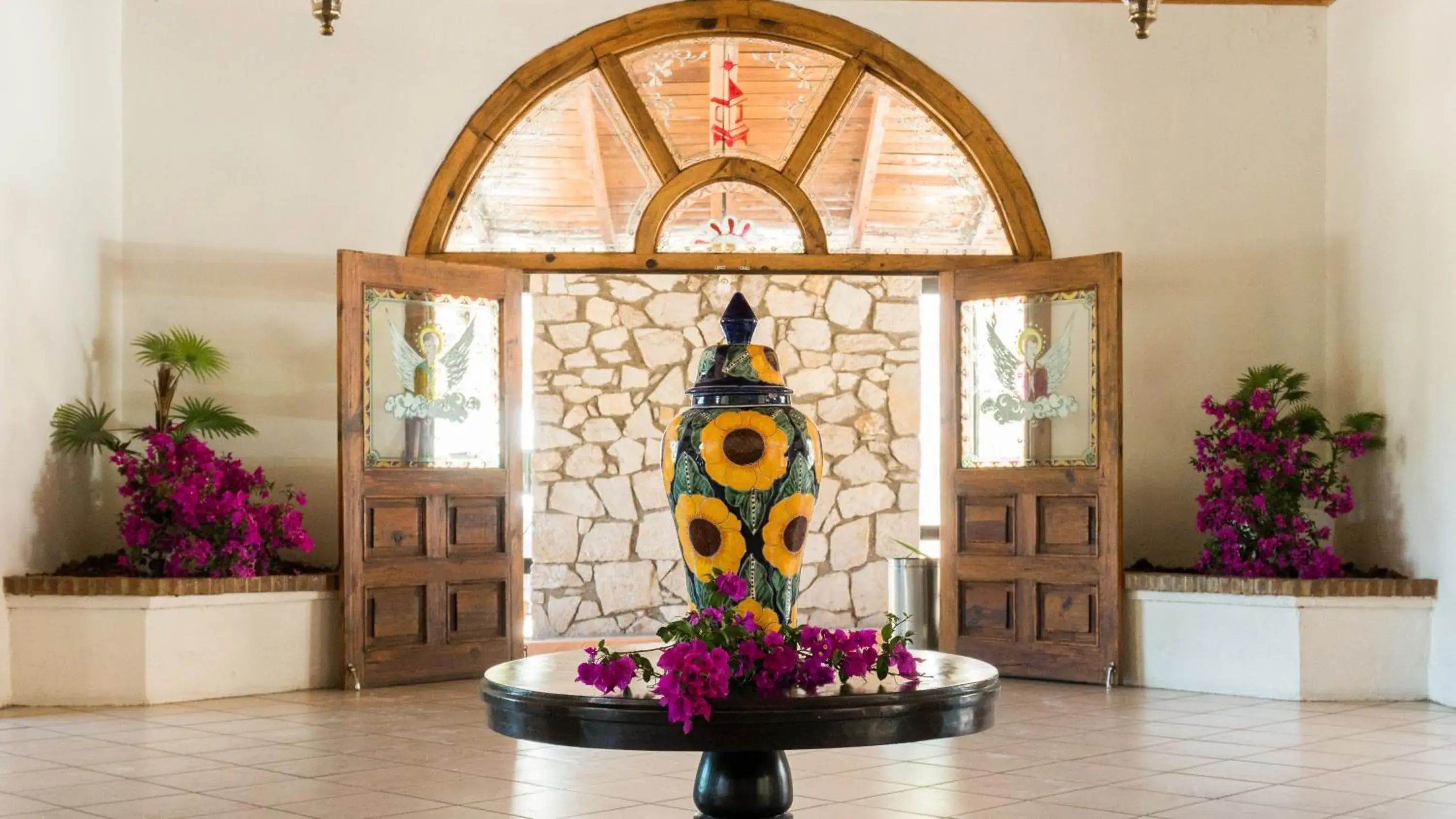 Lobby or reception in Hotel Abadia Plaza Lobby or reception in Hotel Abadia Plaza