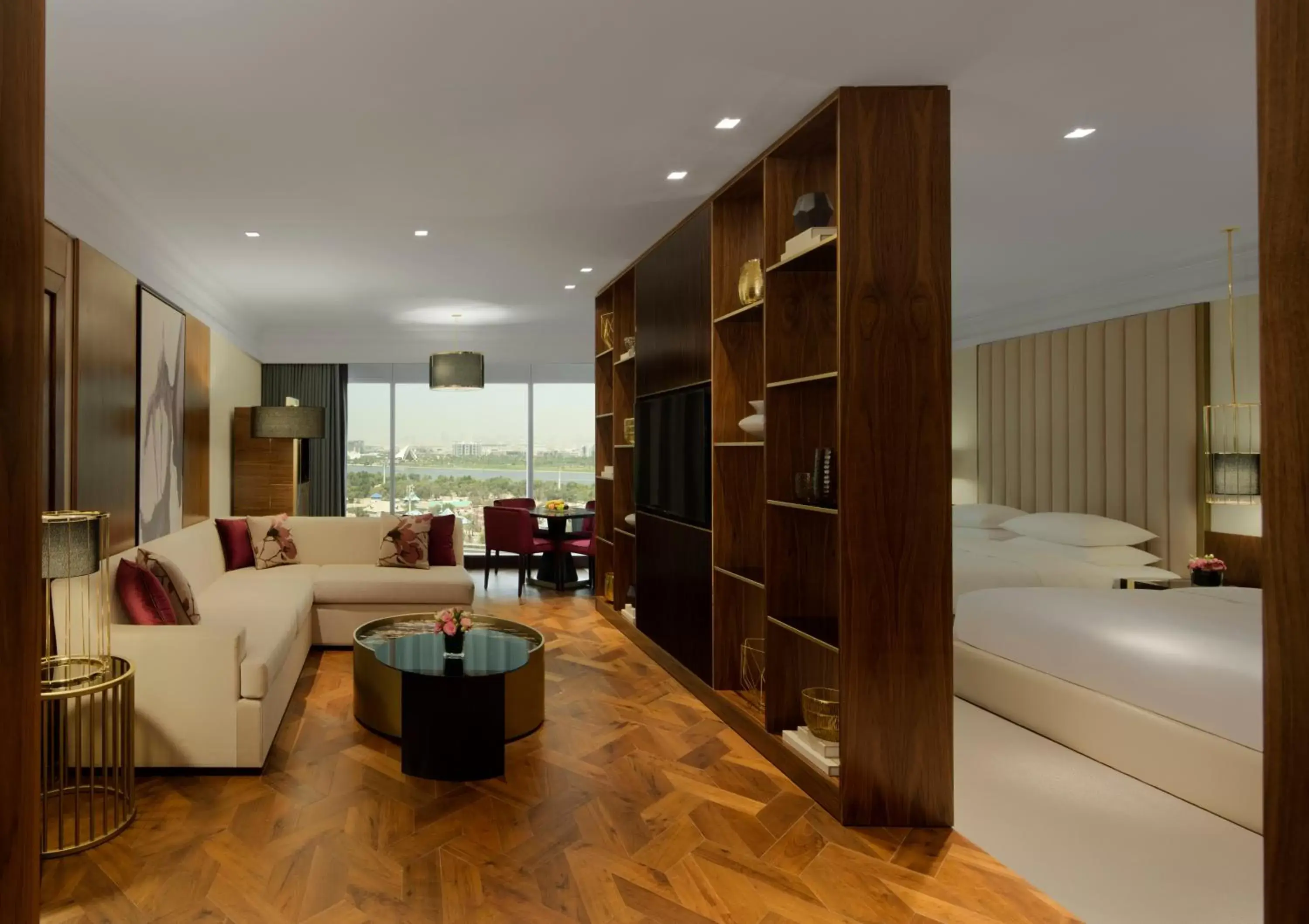 Living room in Grand Hyatt Dubai