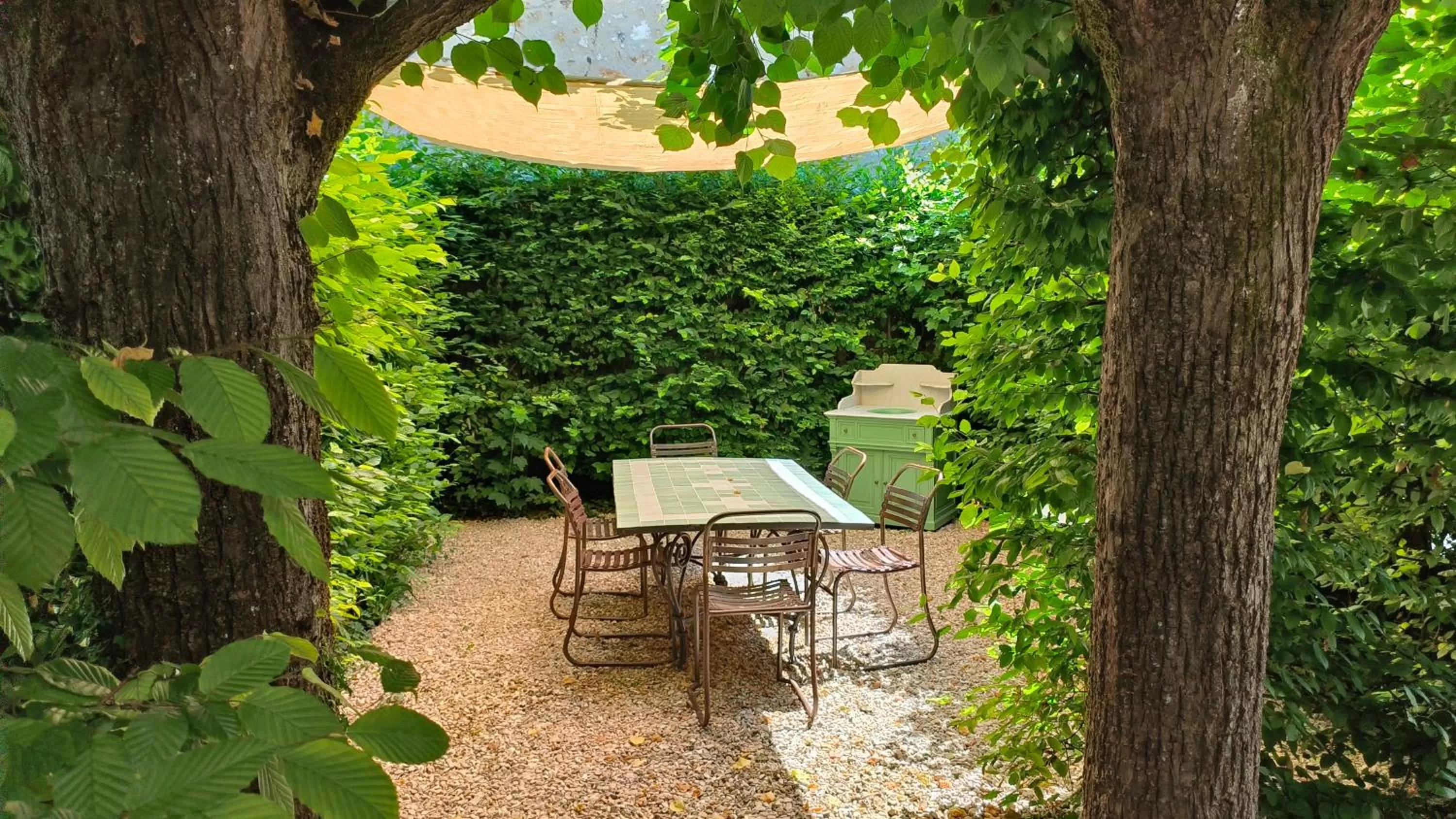 Patio in Le Grand Barrois