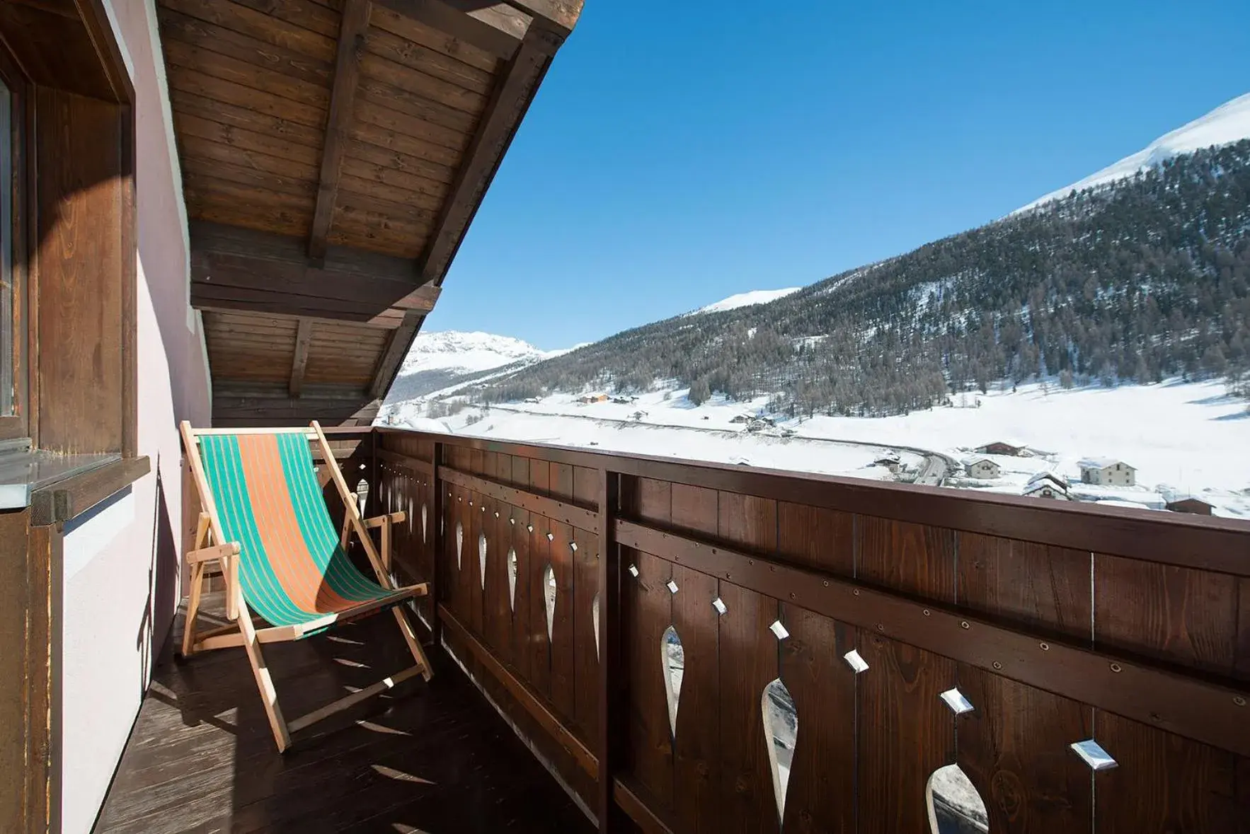 View (from property/room), Winter in Garni Oasi