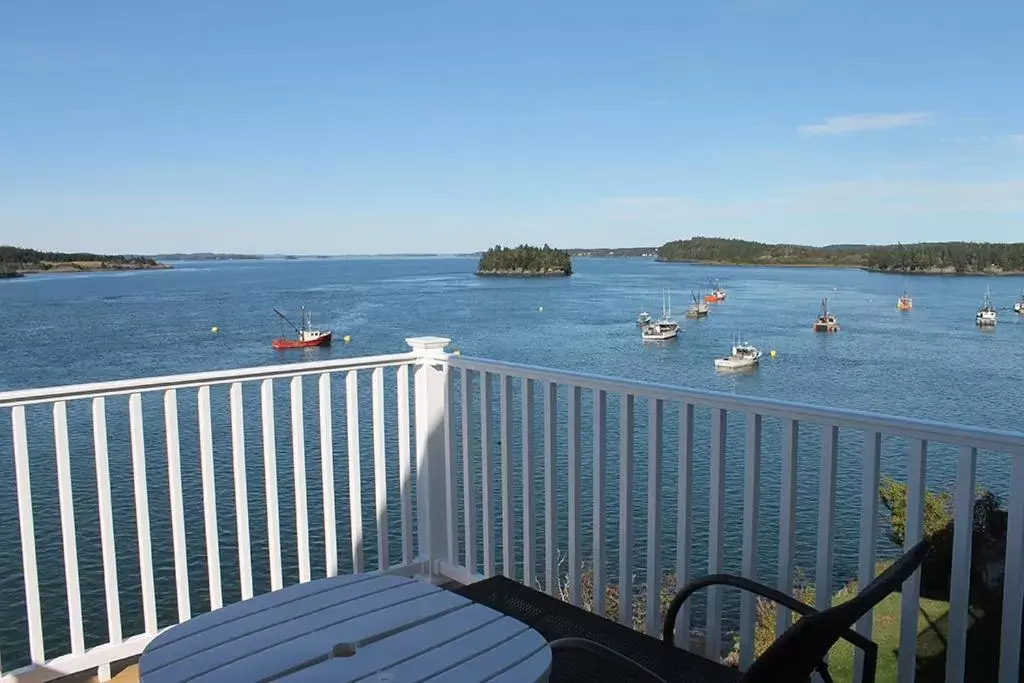 Sea view in The Inn on the Wharf