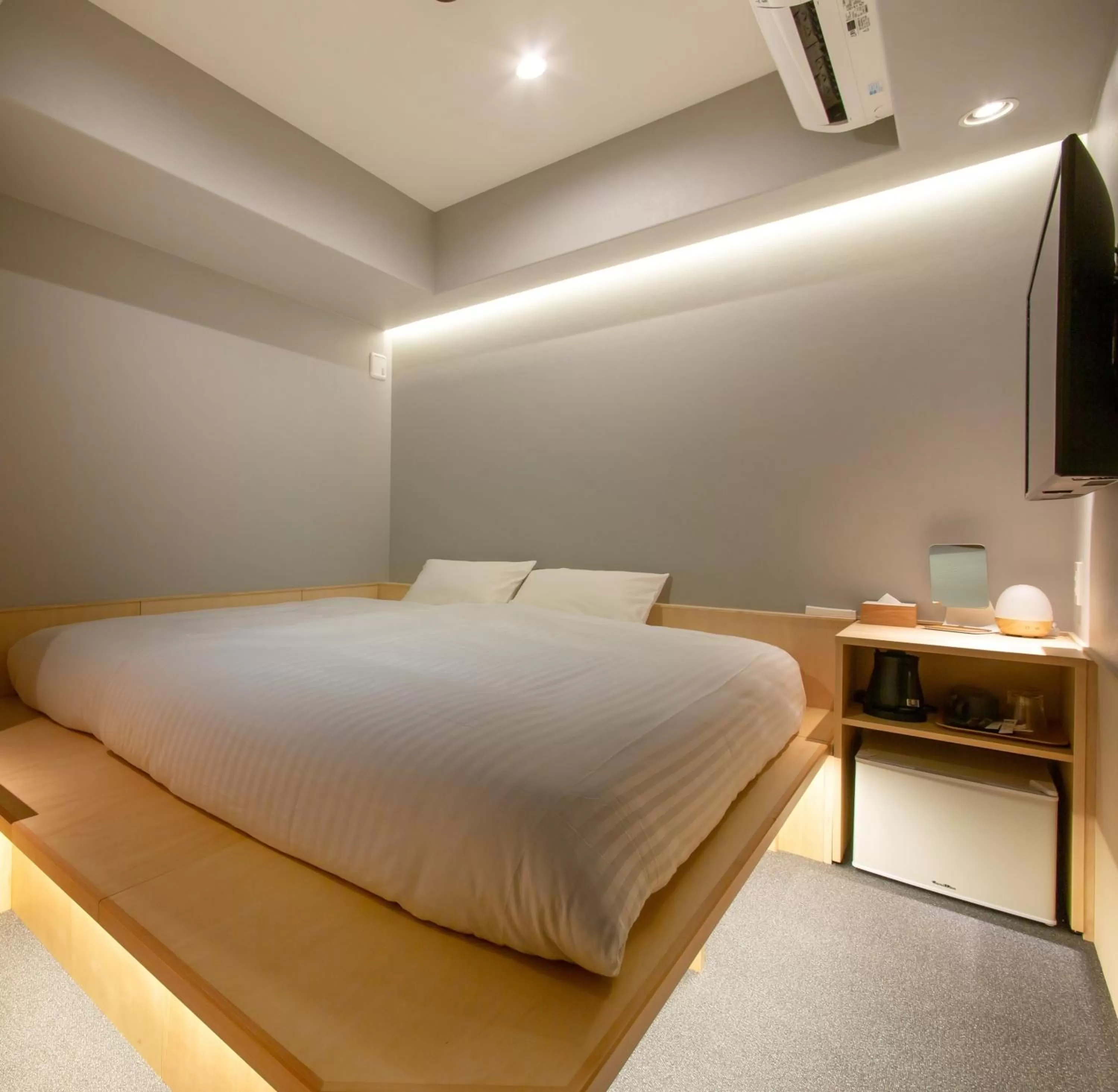 Deluxe Double Room with No View in Hotel Amanek Kyoto Kawaramachi Gojo