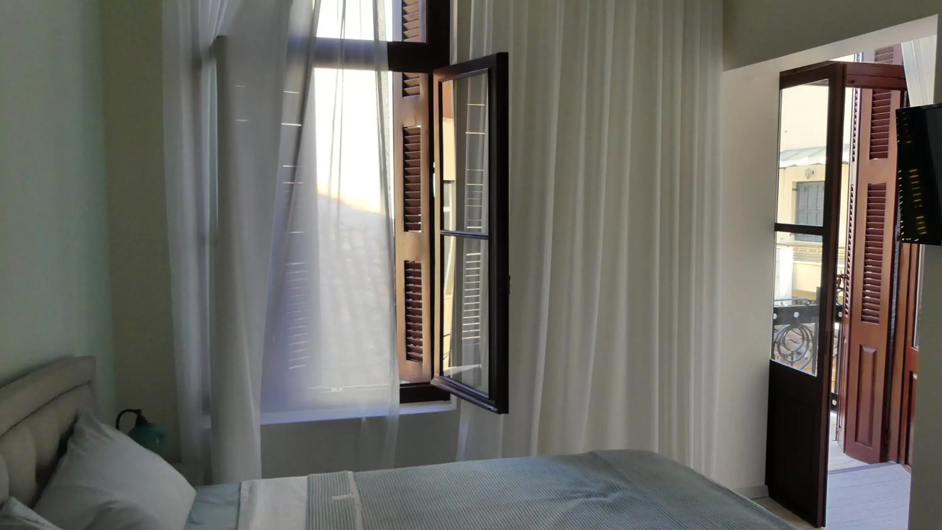 Bedroom, Bed in Theasis Athens