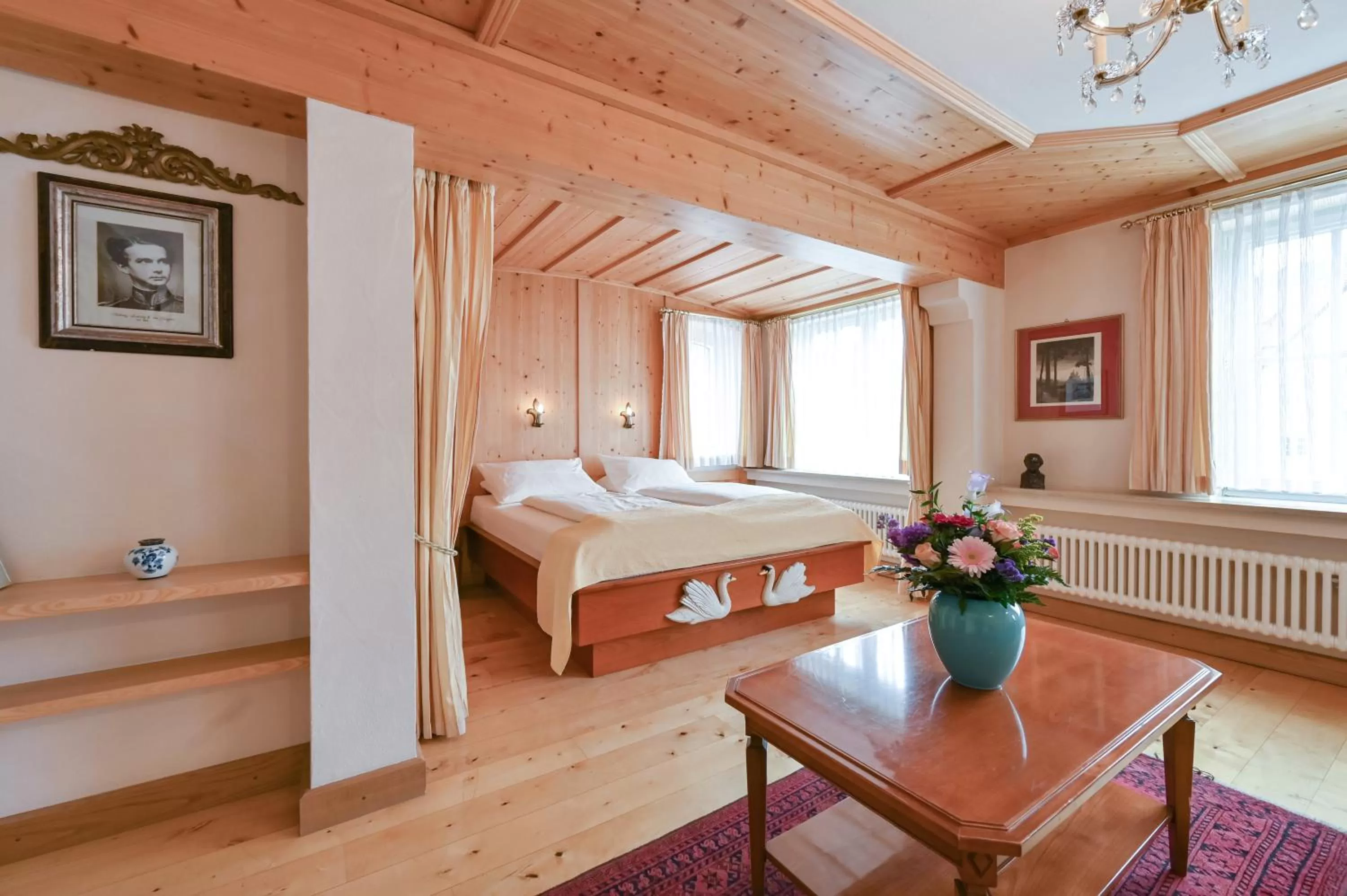 Photo of the whole room, Bed in Hotel Hirsch