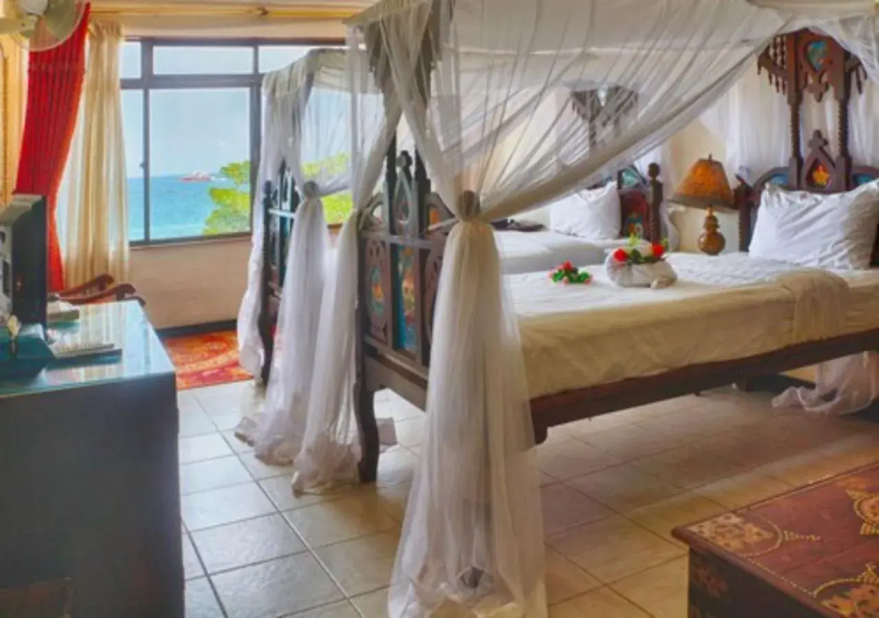 Bedroom in Africa House Zanzibar