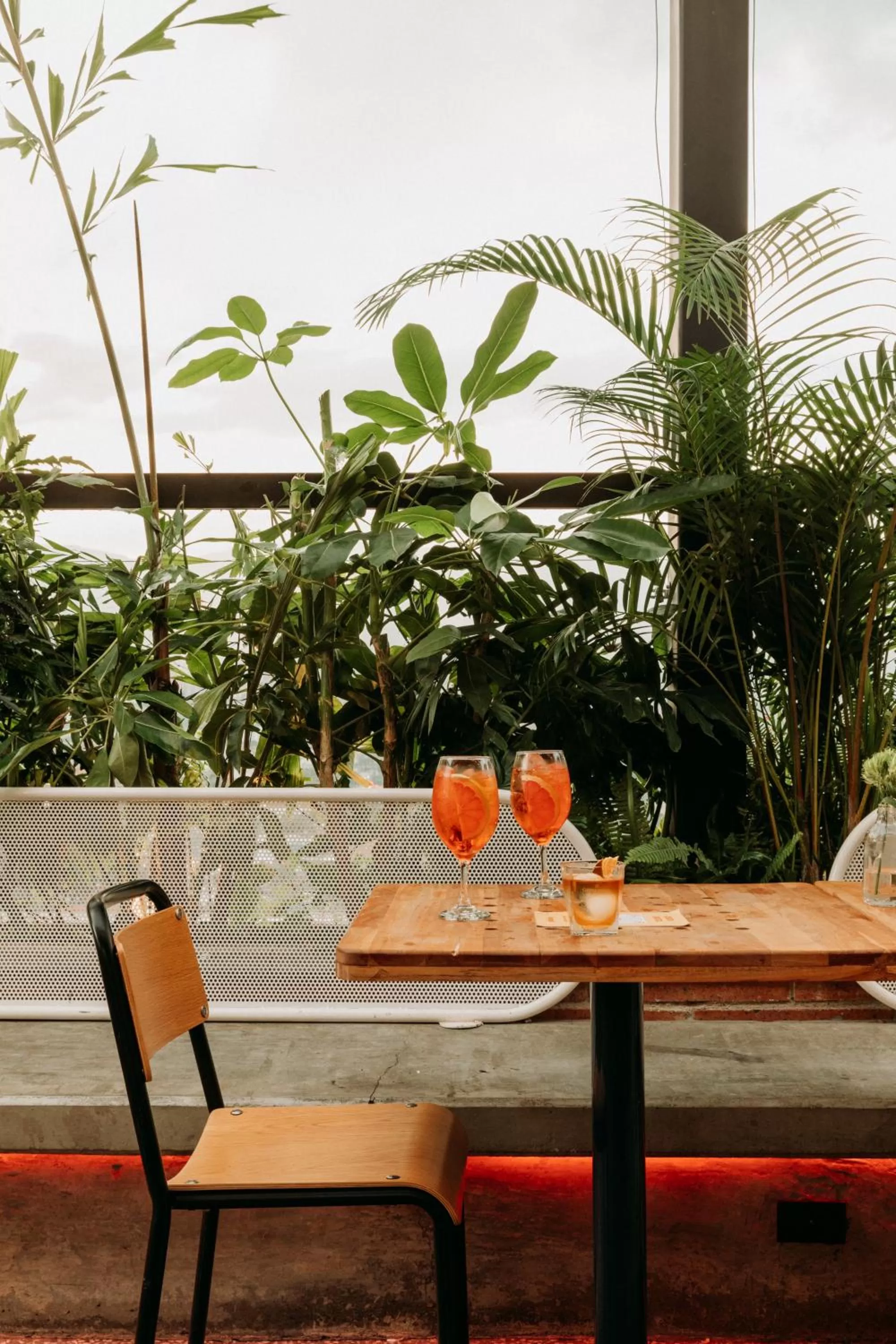 Balcony/Terrace in The Somos Beats Hotel & Rooftop