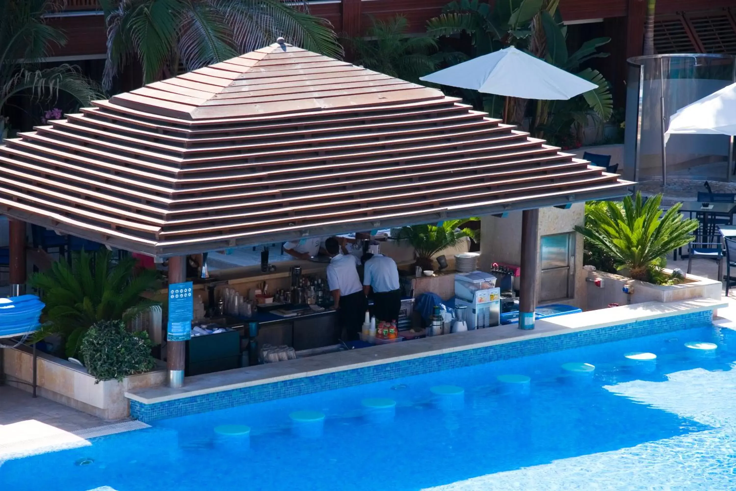 Swimming Pool in Gran Hotel Guadalpín Banus