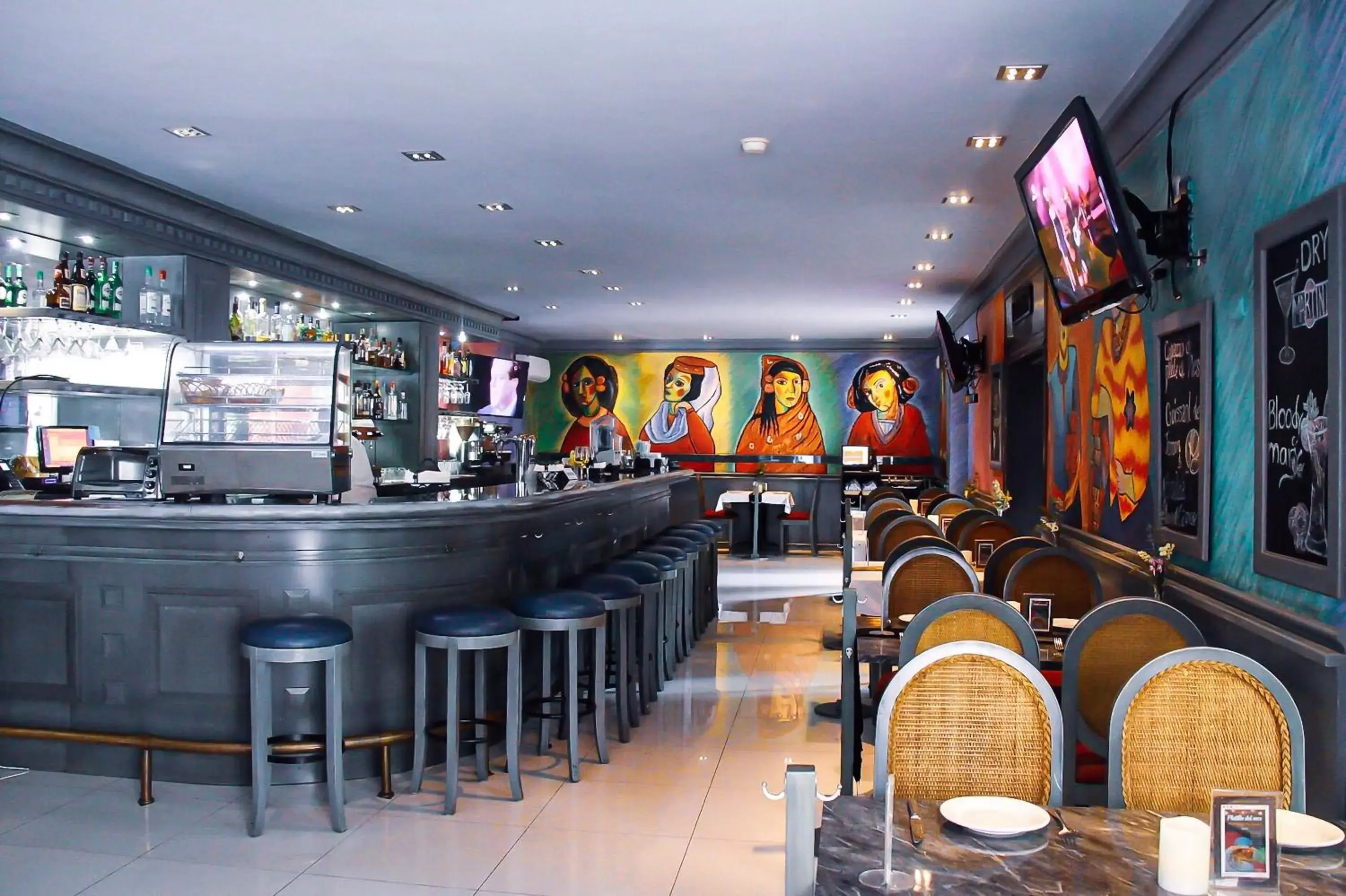 Restaurant/places to eat, Lounge/Bar in Mansión Mérida Boutique Hotel - Restaurant