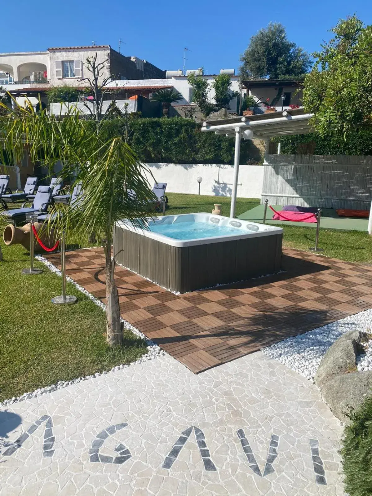 Swimming pool in Hotel Parco Delle Agavi