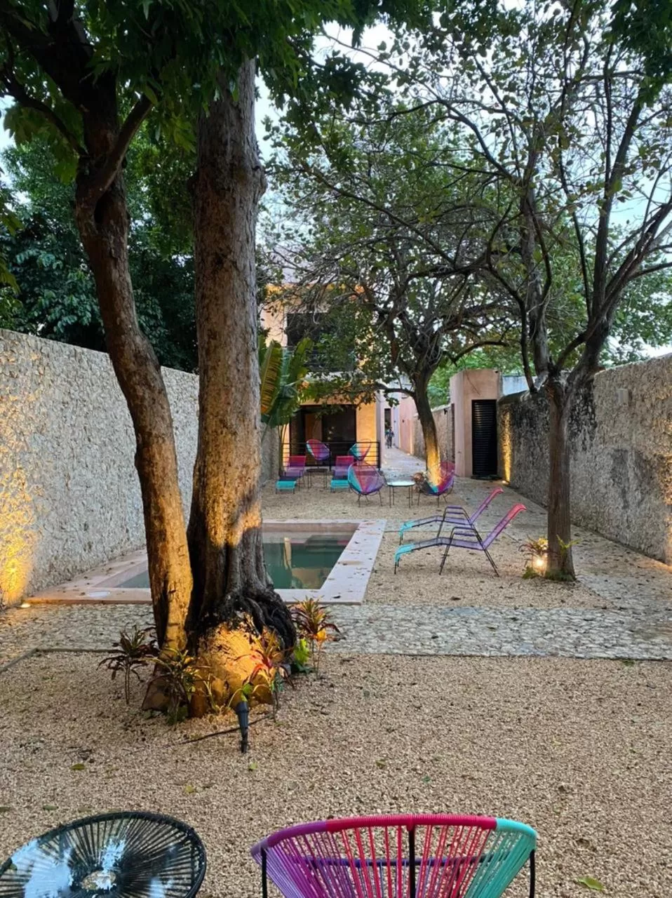 Swimming pool in Hotelito YUM KAAX